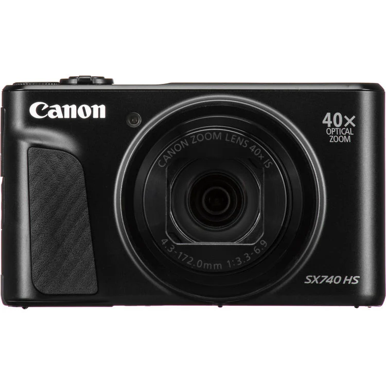 Canon PowerShot SX740 Wi-Fi Digital Camera Black with Replacement Battery and 32GB Memory Card - Image 6