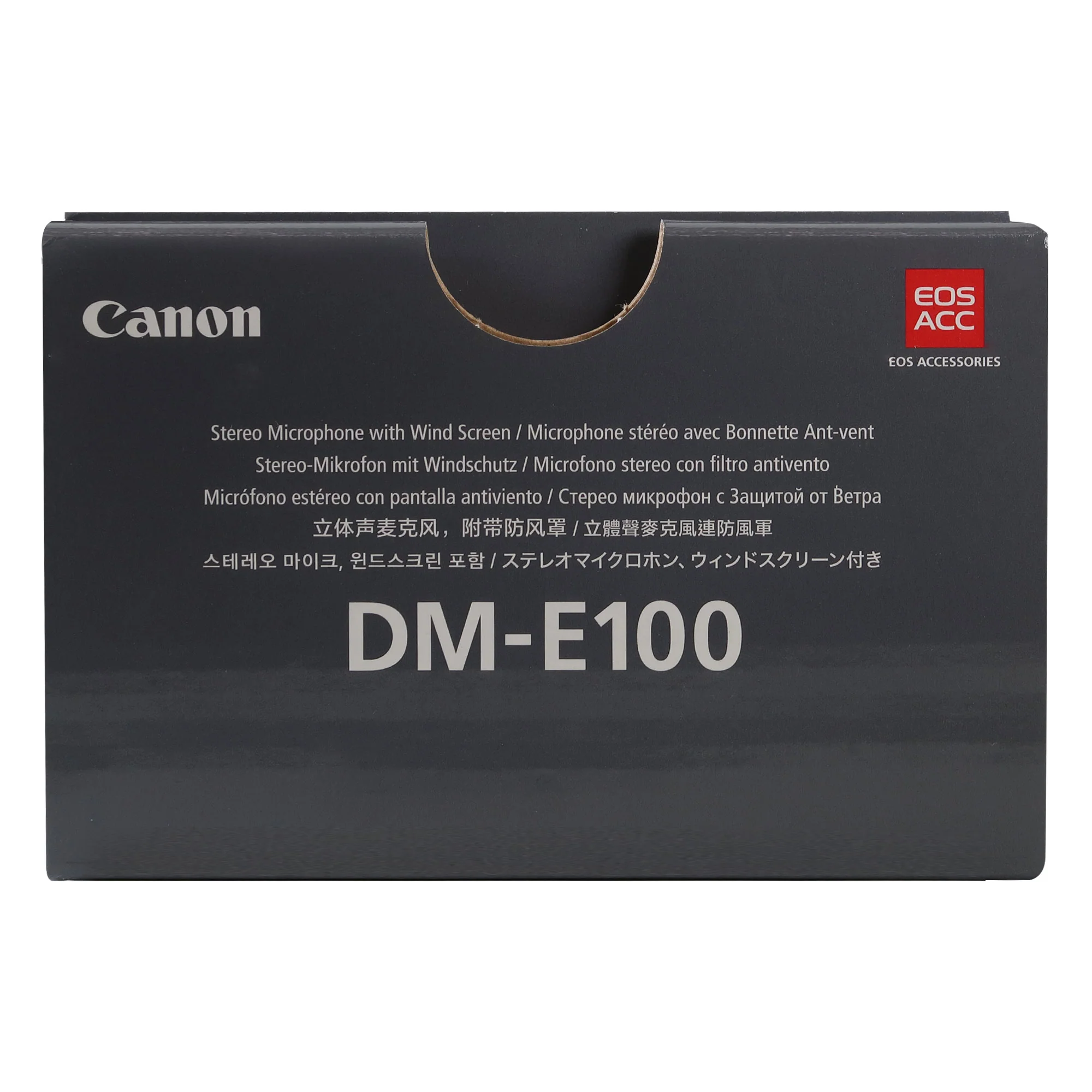 Canon DM-E100 Stereo Microphone with Wind Screen (Black) and Transcend 32GB SDXC/SDHC 300S Memory Card - Image 4