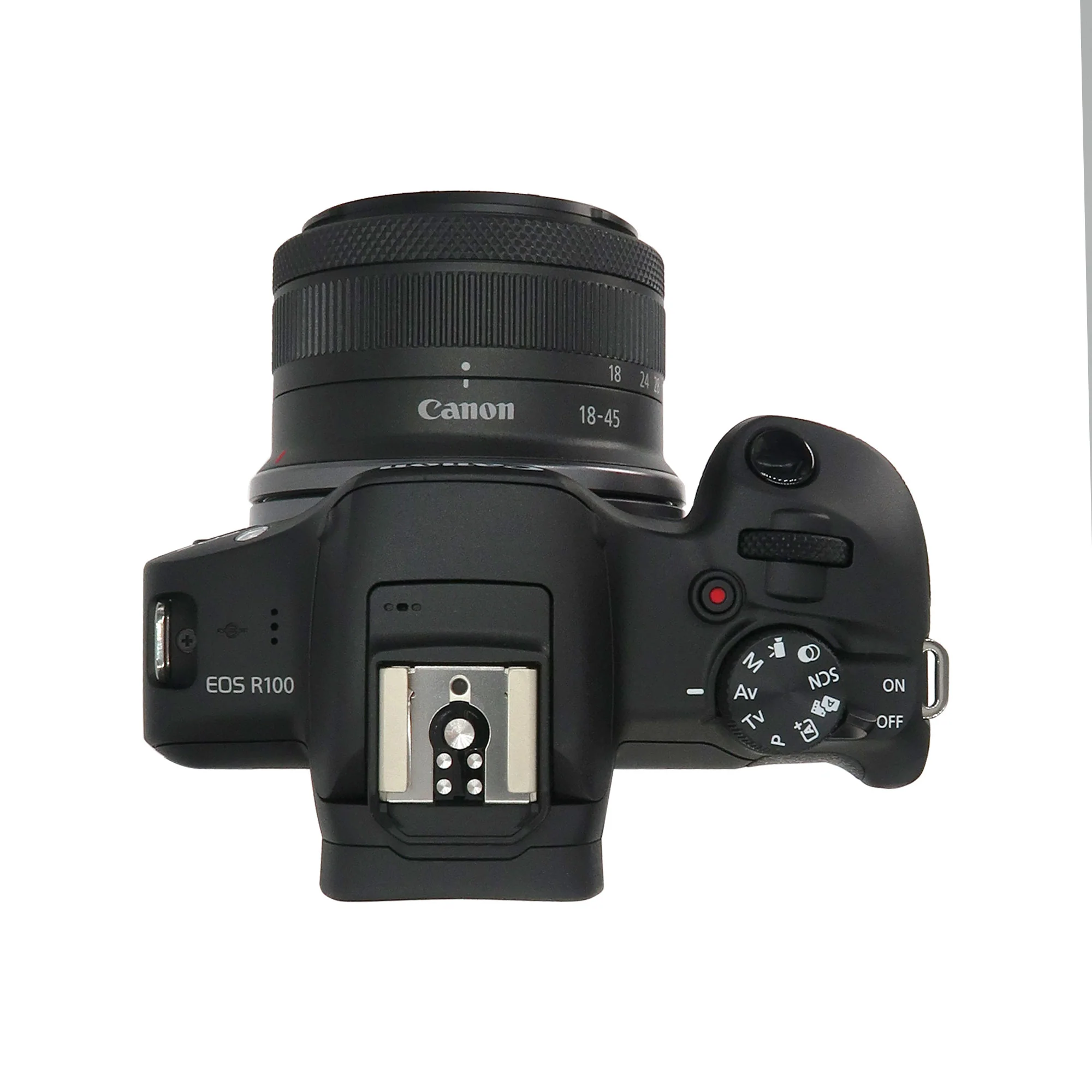Canon EOS R100 Mirrorless Camera with 18-45mm Lens - Black - Image 6