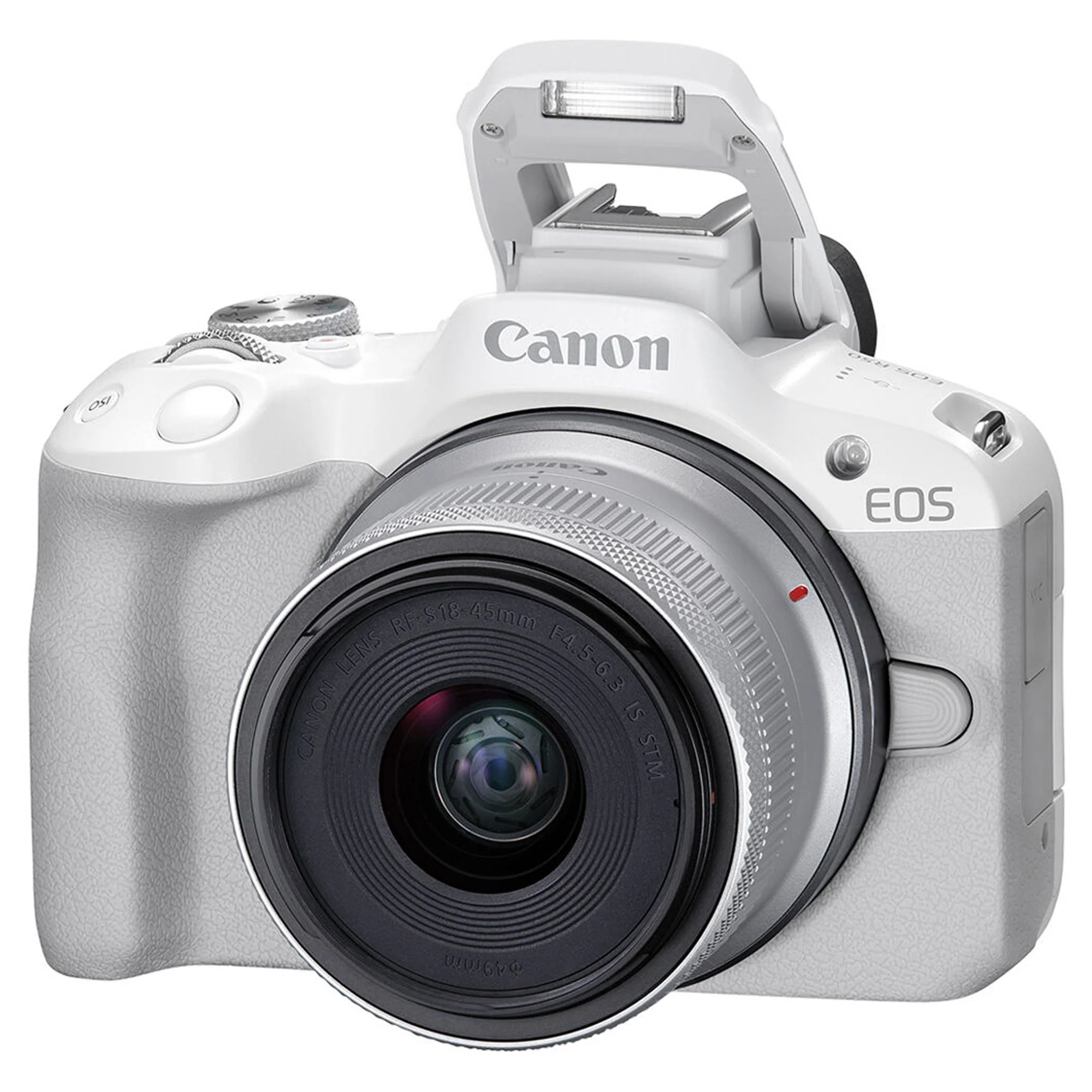 Canon EOS R50 Mirrorless Camera with 18-45mm Lens (White) - Image 9