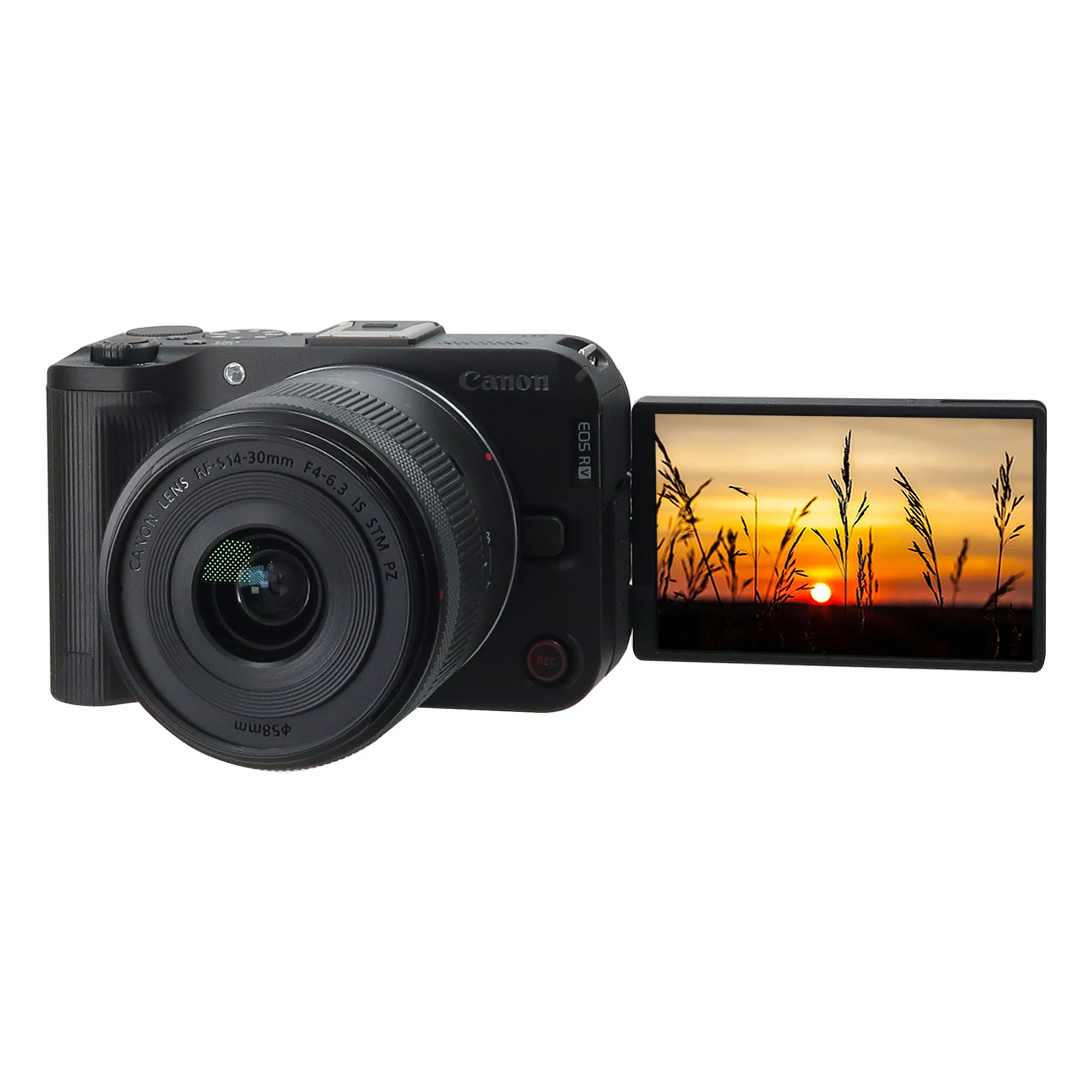 Canon EOS R50 V Mirrorless Camera with RF-S 14-30mm f/4-6.3 IS STM PZ Lens (Canon RF) - Image 2