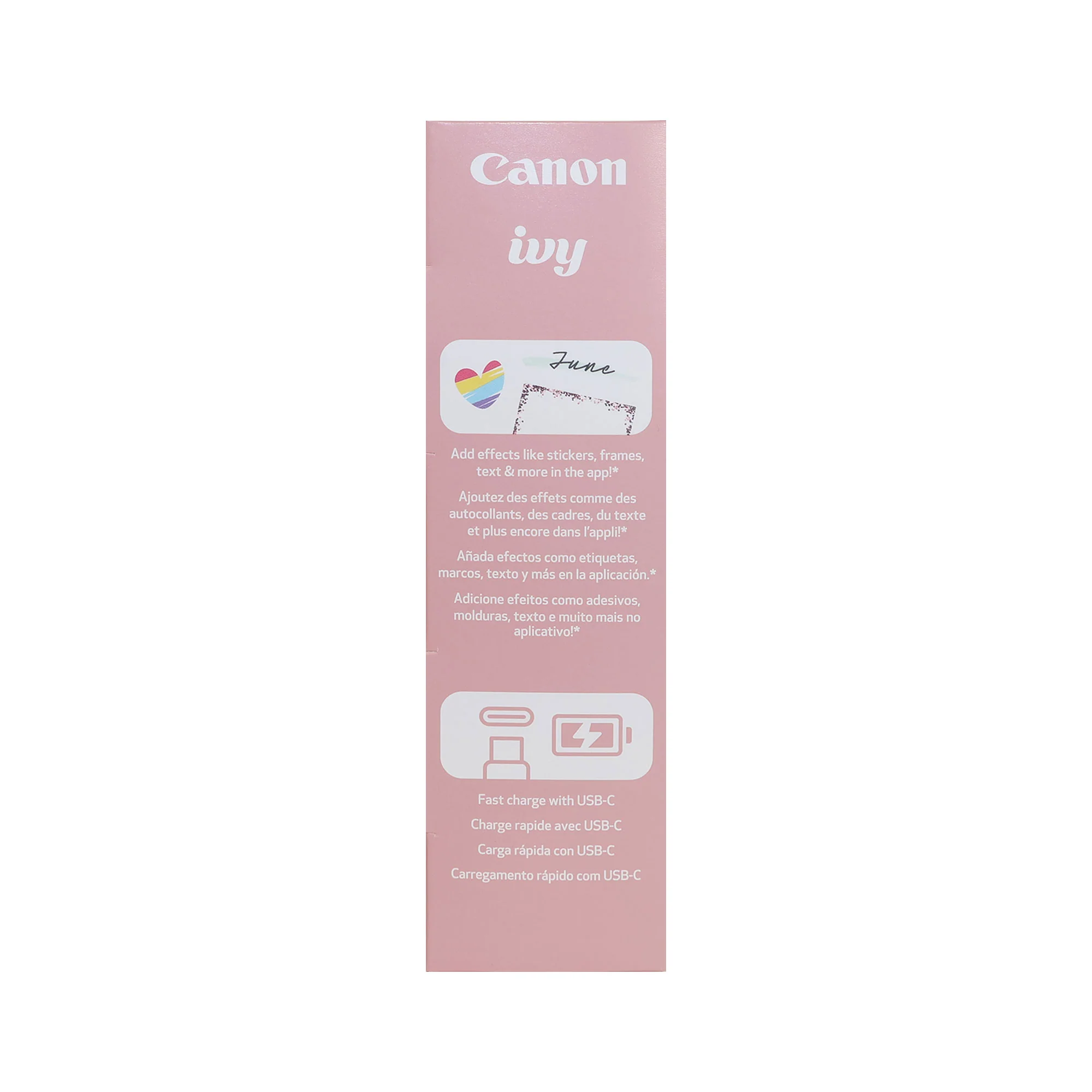 Canon IVY 2 Mini Photo Printer (Blush Pink) - Image 8