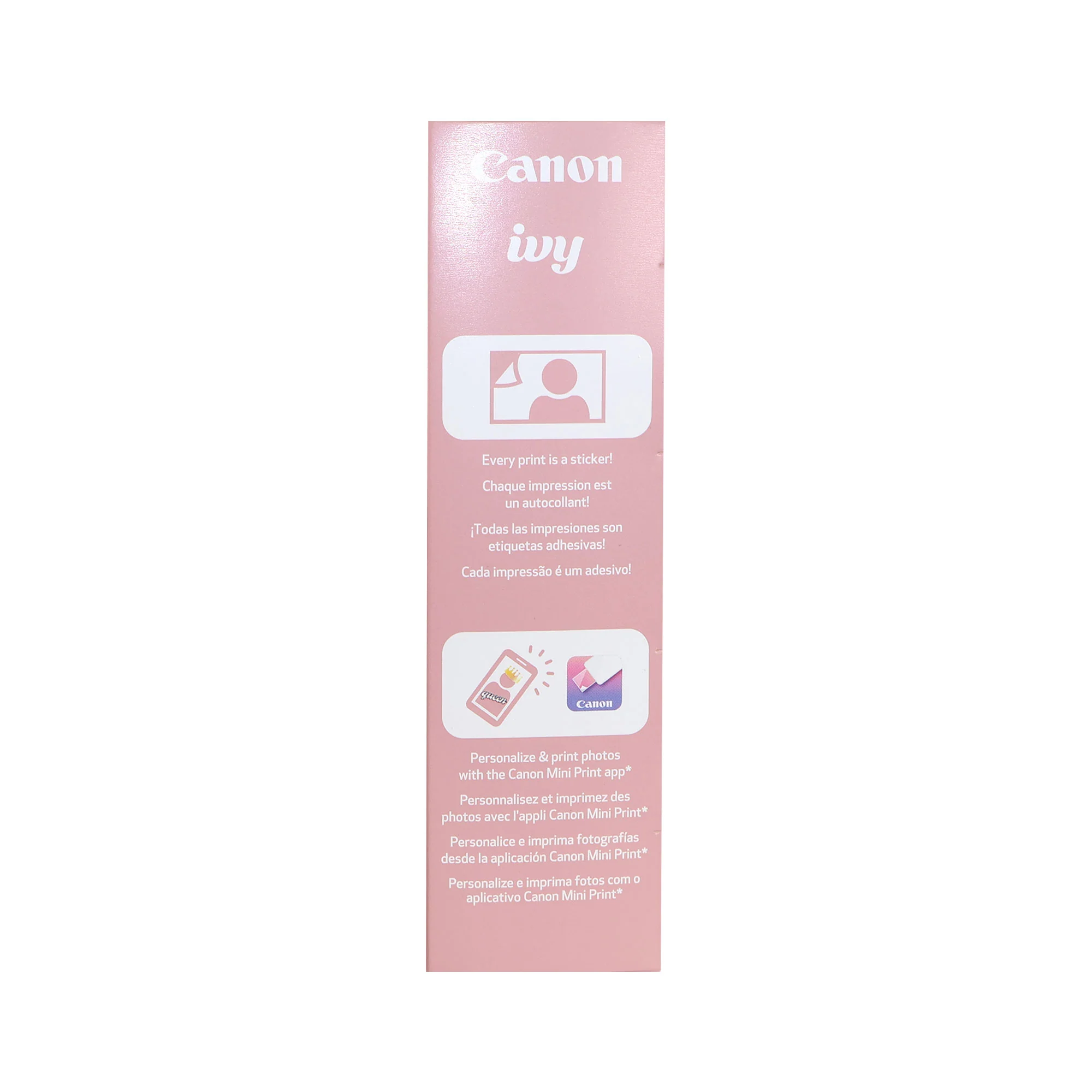 Canon IVY 2 Mini Photo Printer (Blush Pink) - Image 9