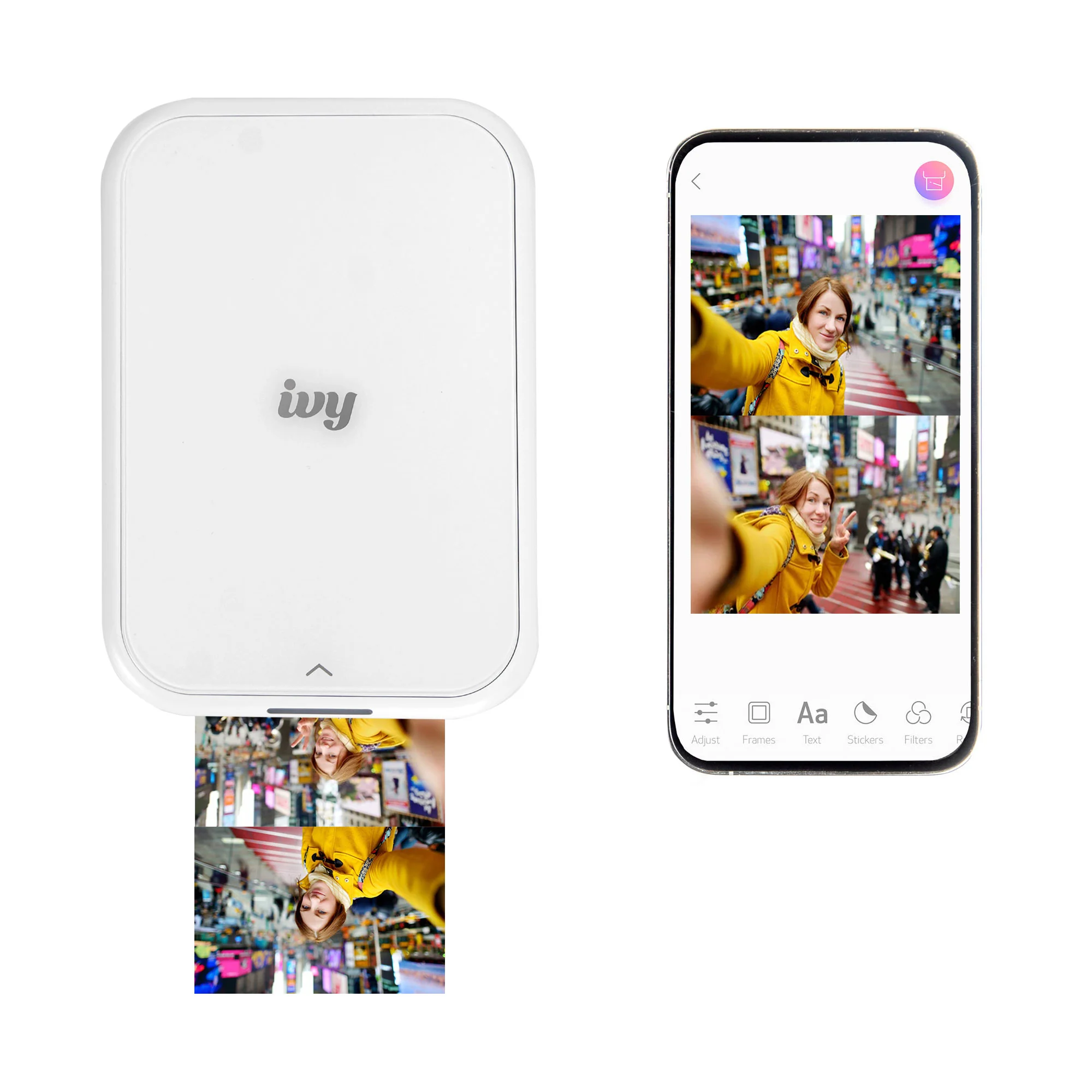 Canon IVY 2 Mini Photo Printer (Pure White) - Image 2