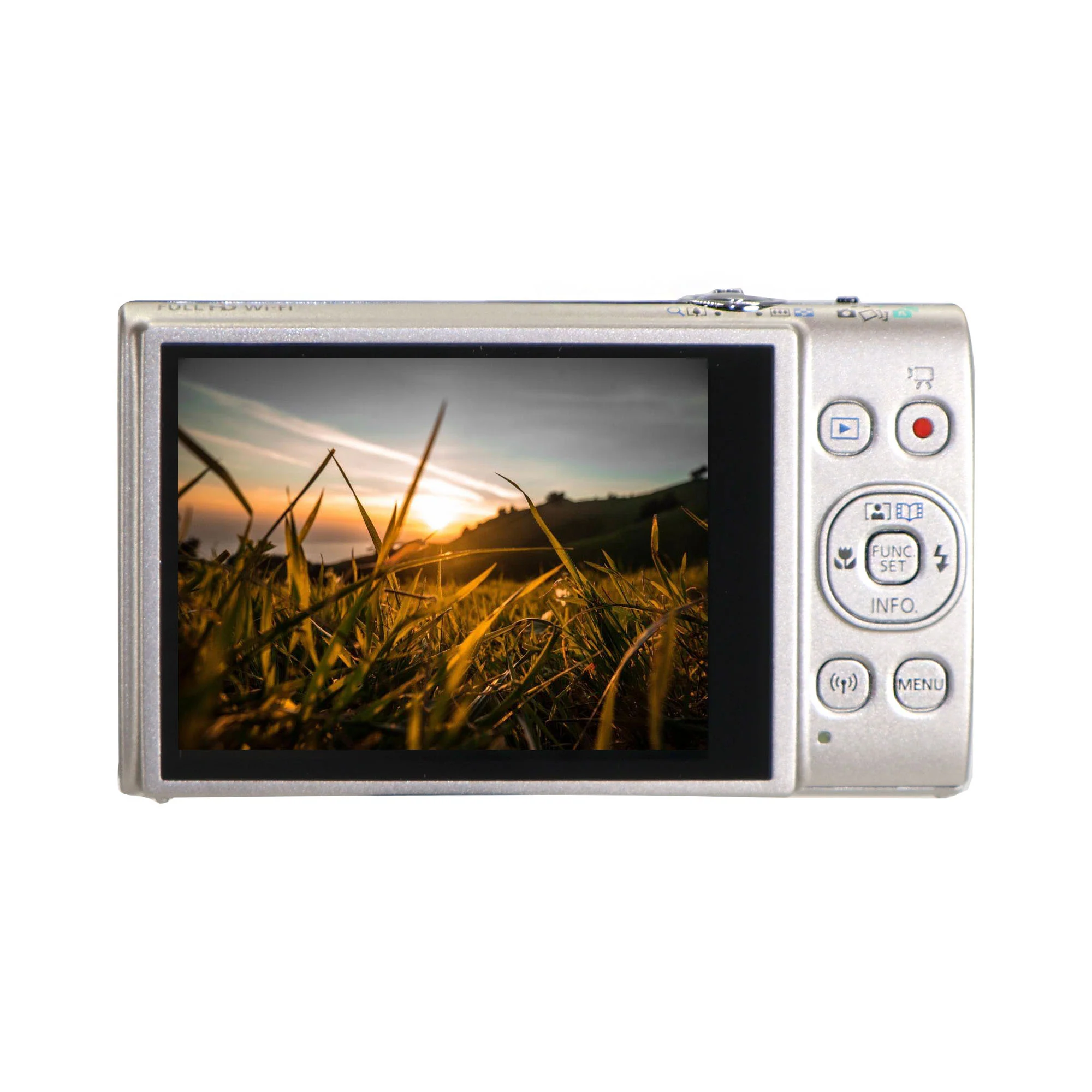 Canon PowerShot ELPH 360 HS A Digital Camera (Silver) with 32GB MicroSD Card Starter Kit - Image 5