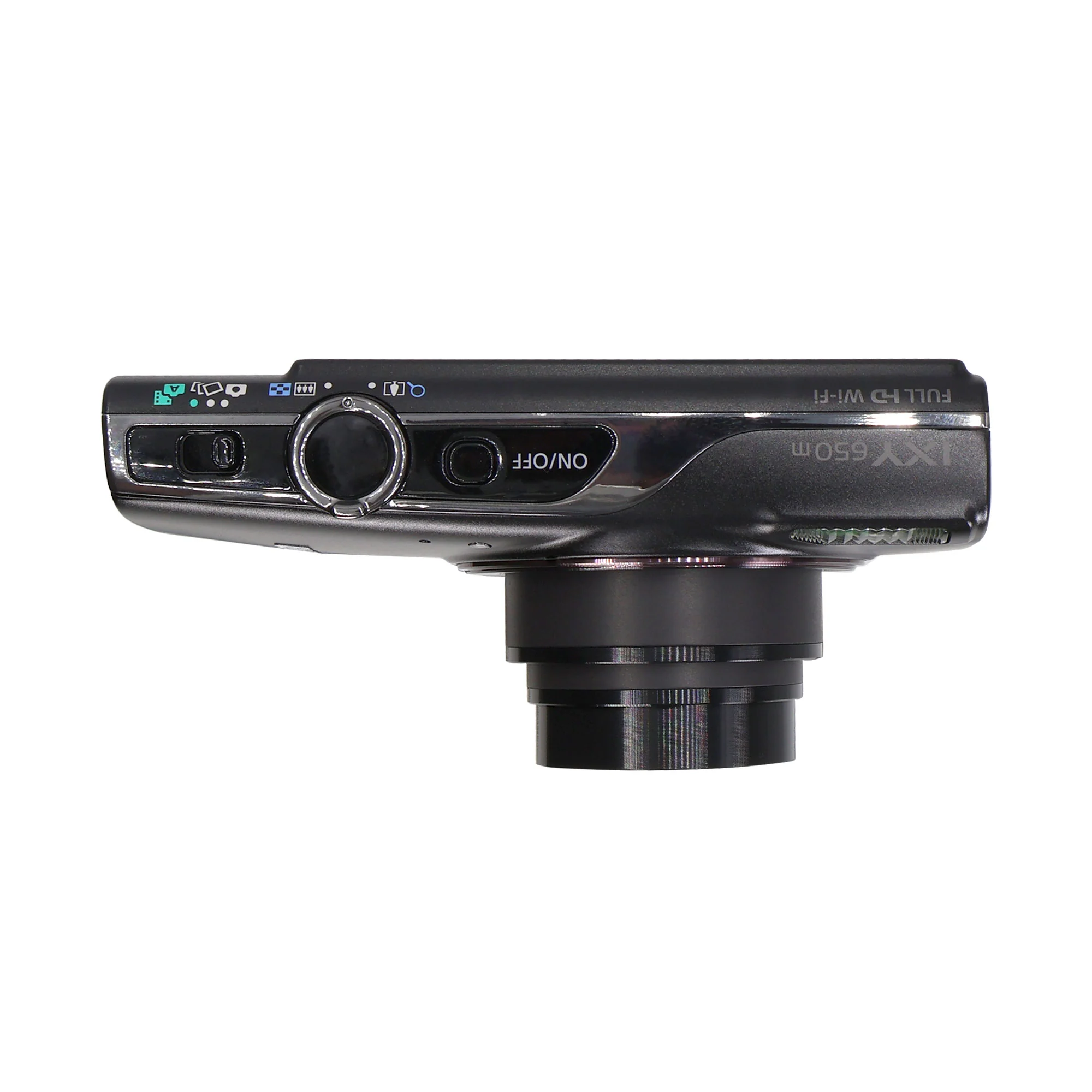 Canon PowerShot IXY 650 HS Black Camera with 64GB MicroSD, Card Reader, Carrying Case, Cleaning Kit - Image 3