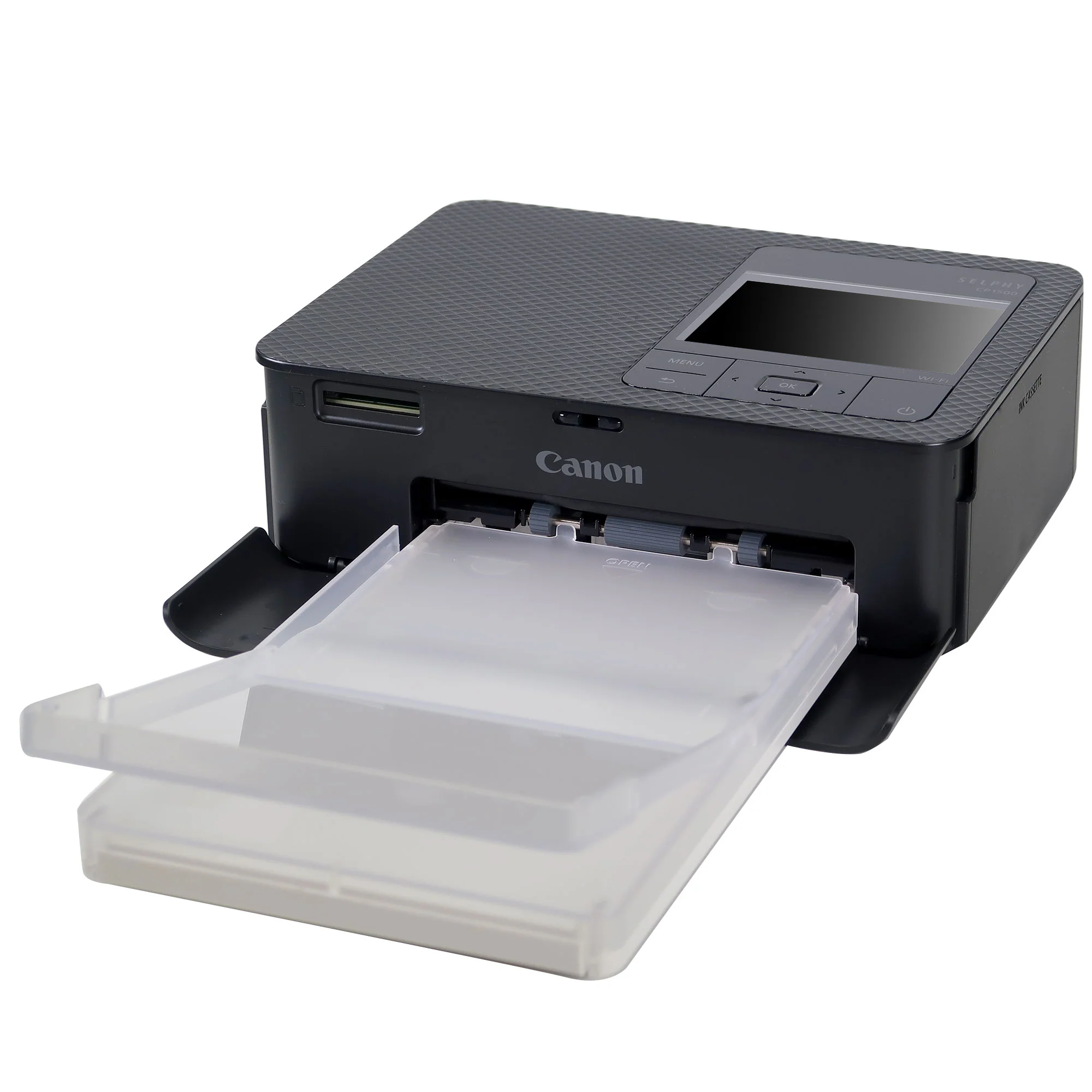 Canon SELPHY CP1500 Compact Photo Printer (Black) with Canon RP-108 High-Capacity Color Ink - Image 2