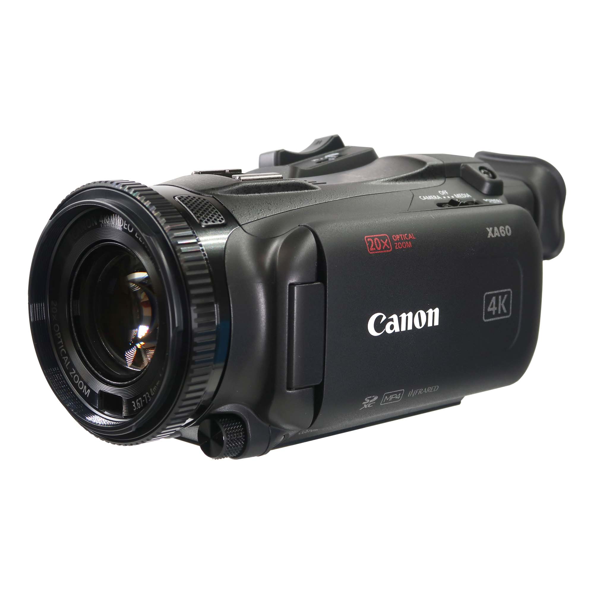 Canon XA60 Professional UHD 4K Camcorder (Black) Professional Audio Video Recording Kit - Image 3