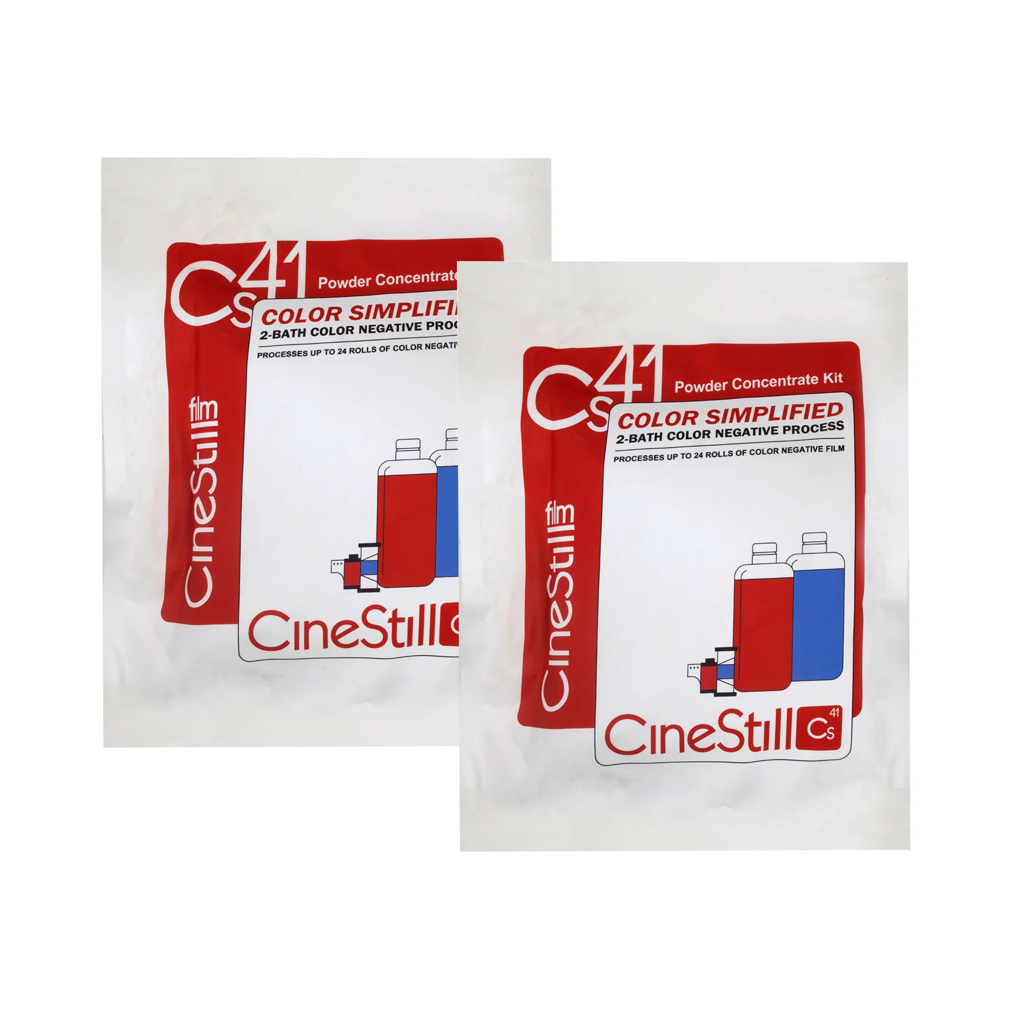 CineStill Film Cs41 Powder Developing Kit for C-41 Color Film - 2 Pack
