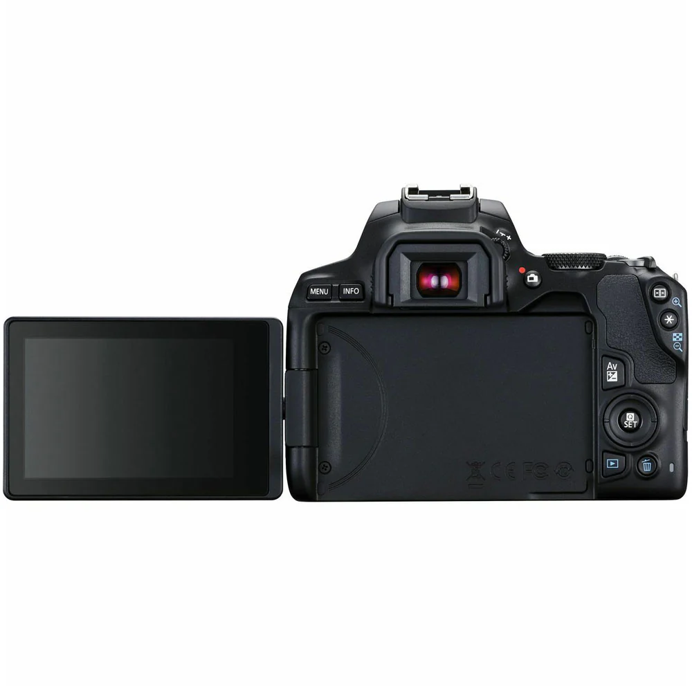 Canon EOS Rebel 250 Digital SLR Camera + 18-55mm Lens + EF 50mm f/1.8 STM Lens Kit - Image 4