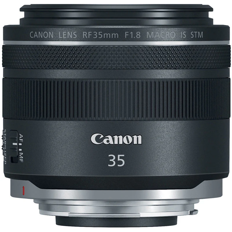 Canon RF 35mm f/1.8 IS Macro STM Lens with Top Accessory Kit for Canon EOS R, RP, Ra - Image 2