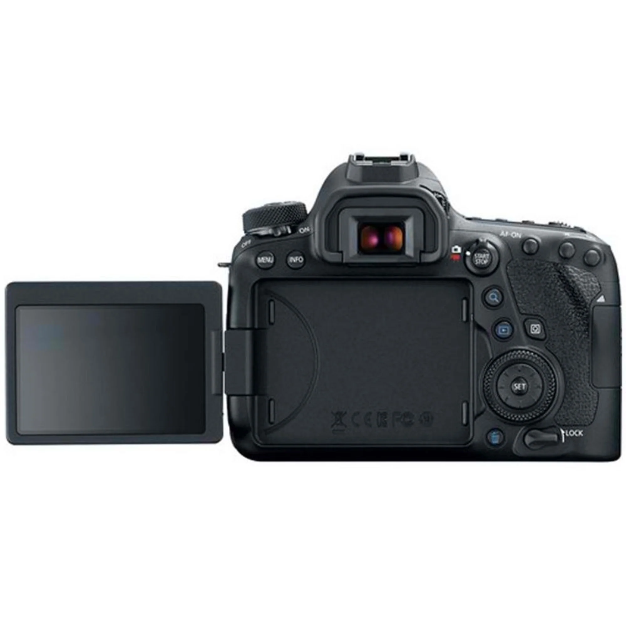 Canon EOS 6D Mark II 26.2MP Full-Frame Digital SLR Camera - Body Only - Image 5