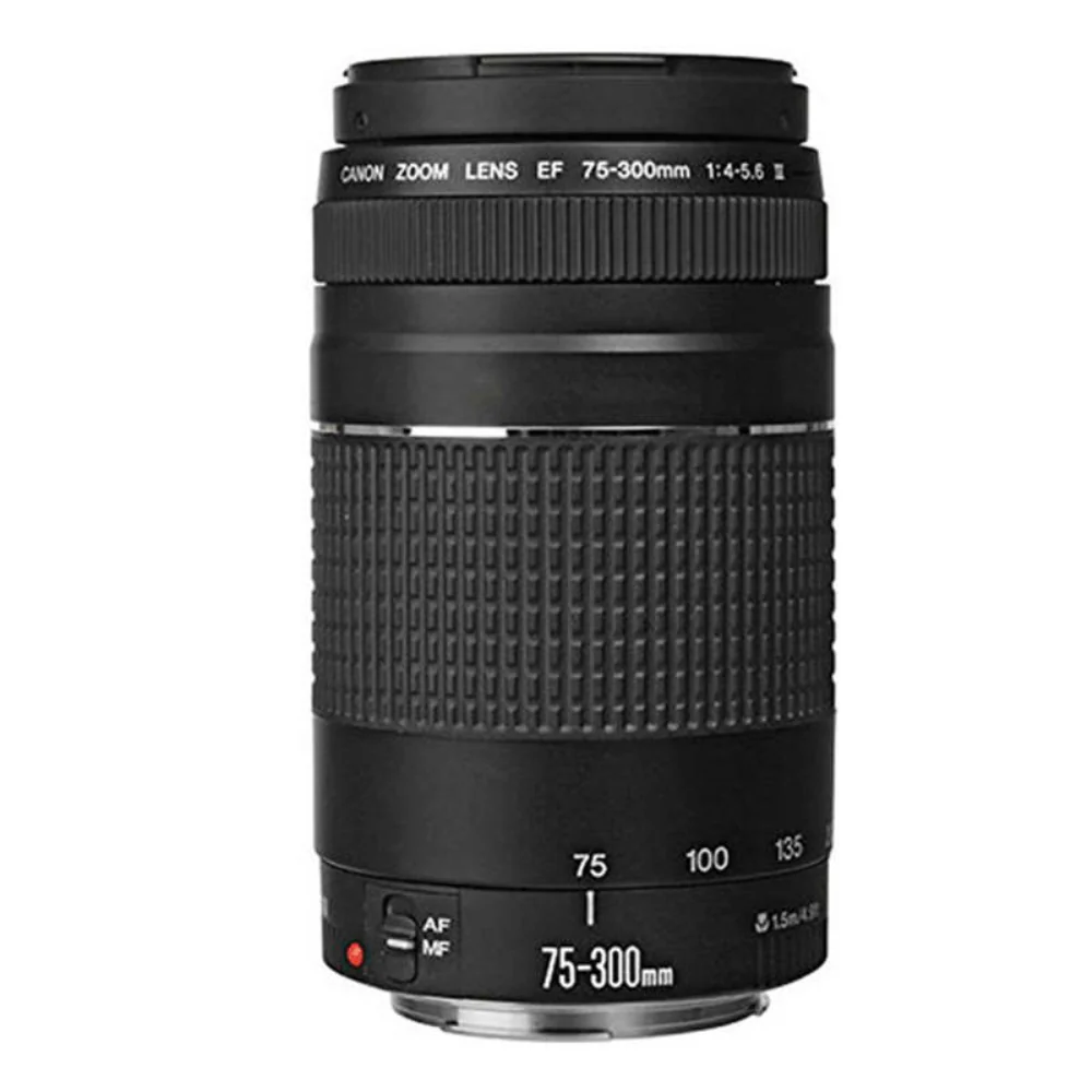 Canon EF 75-300mm f/4-5.6 III Telephoto Zoom Lens with Accessory Bundle for Canon 760D and 1300D - Image 2