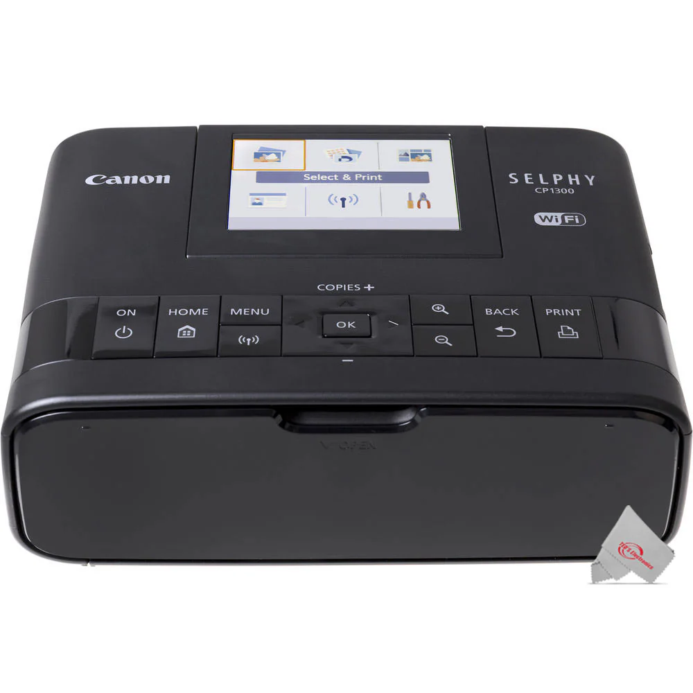 Canon Selphy CP1300 Compact Photo Printer Black - Image 3