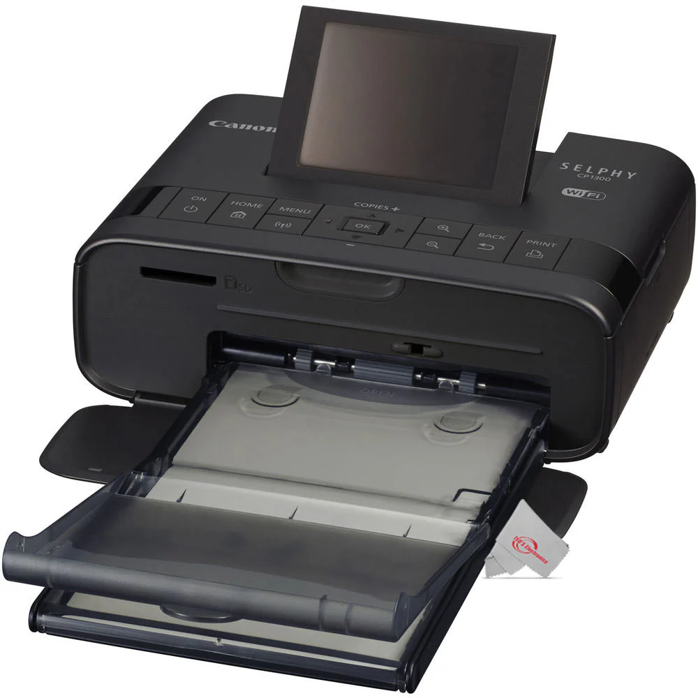 Canon Selphy CP1300 Compact Photo Printer Black - Image 9