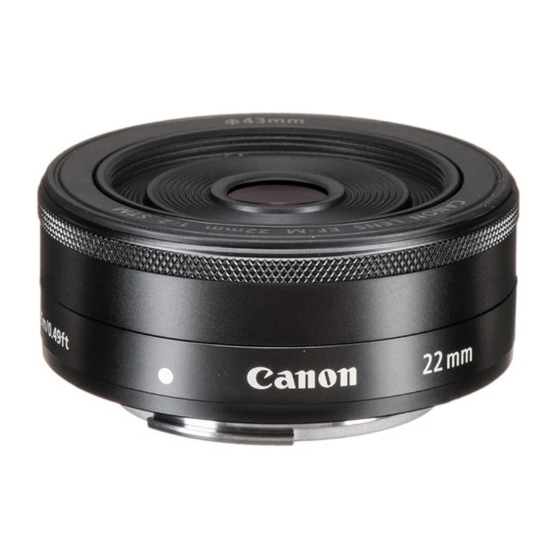 Canon EF-M 22mm f/2 STM Moderate Wide-Angle Lens Accessory Bundle for EOS M Mirrorless Camera - Image 2