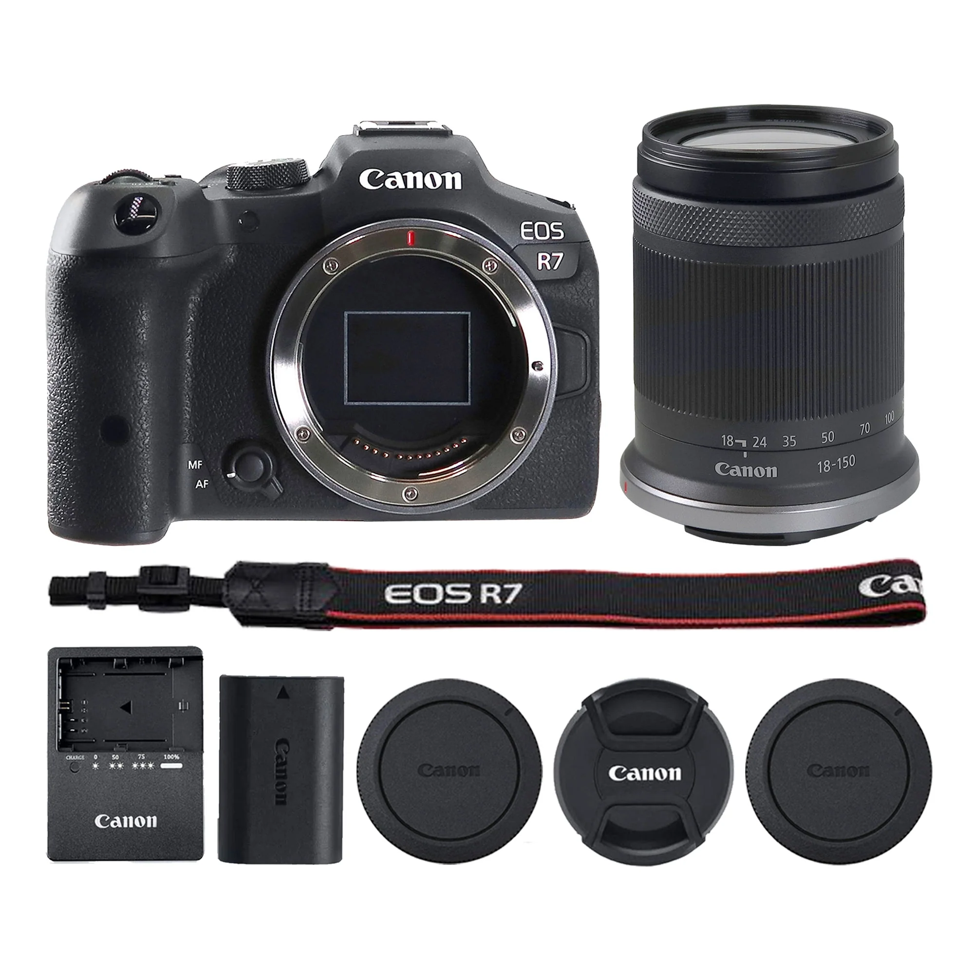 Canon EOS R7 Mirrorless Camera with Canon RF-S 18-150mm f/3.5-6.3 IS STM Lens - Image 3