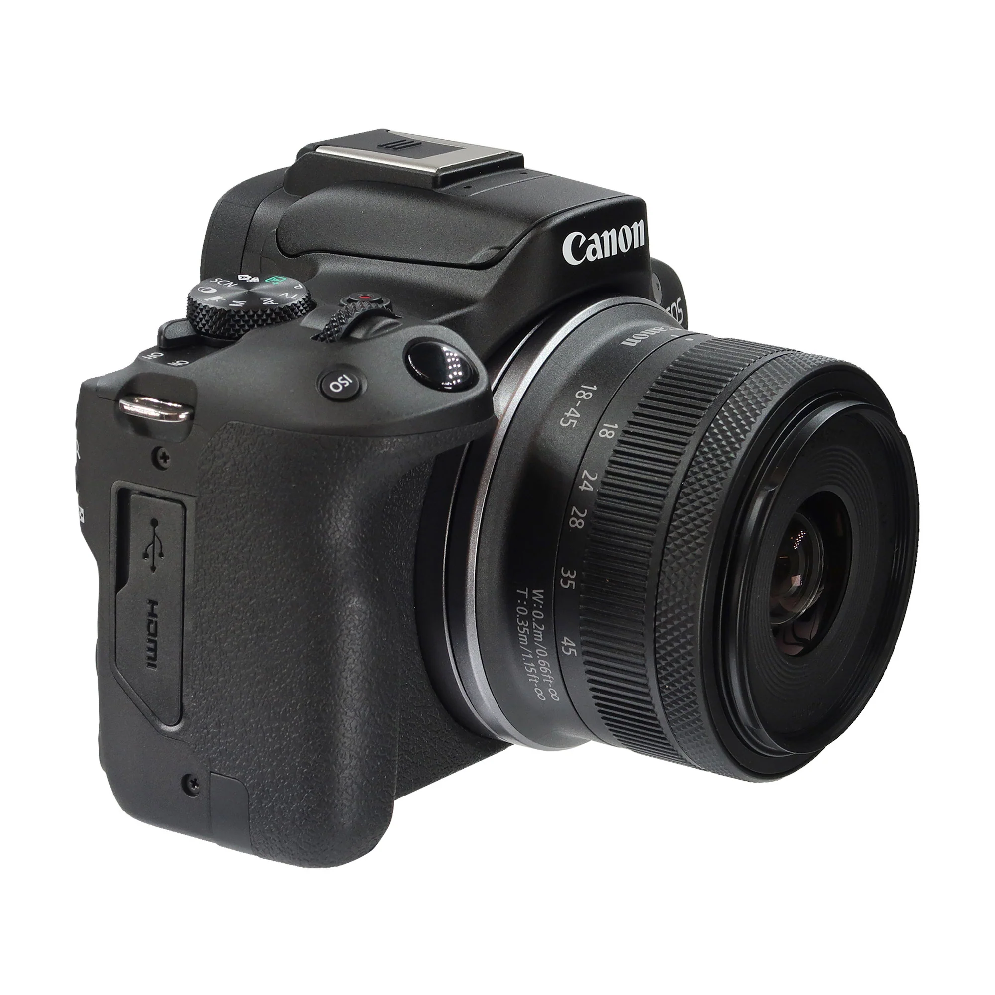 Canon EOS R50 Mirrorless Camera with 18-45mm Lens Advanced Photography Kit - Image 3