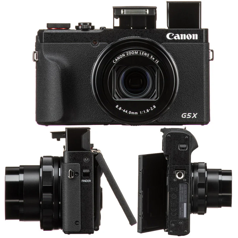 Canon PowerShot G5 X Mark II 20.2MP Digital Camera with Memory Card - Image 2