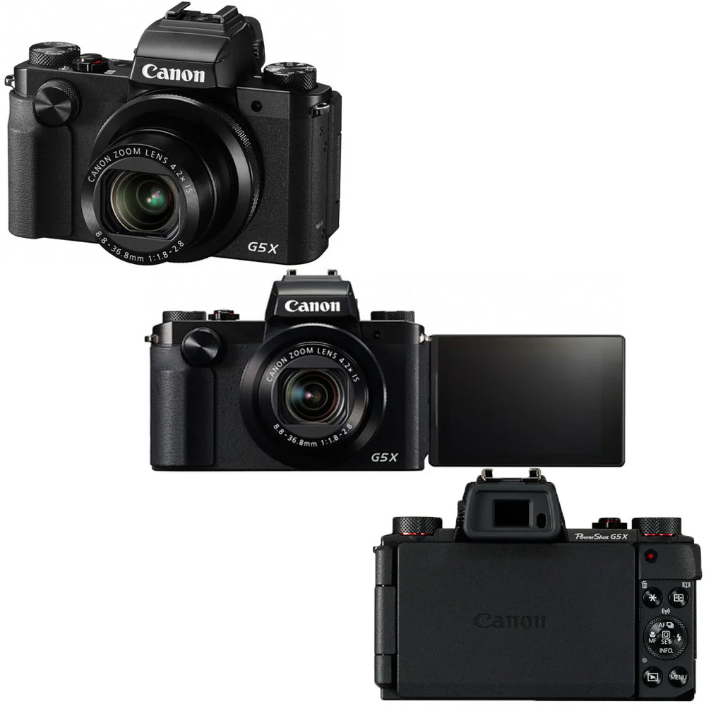 Canon PowerShot G5 X 20.2MP Digital Camera 4.2x Zoom Full-HD WiFi Enabled - Image 2