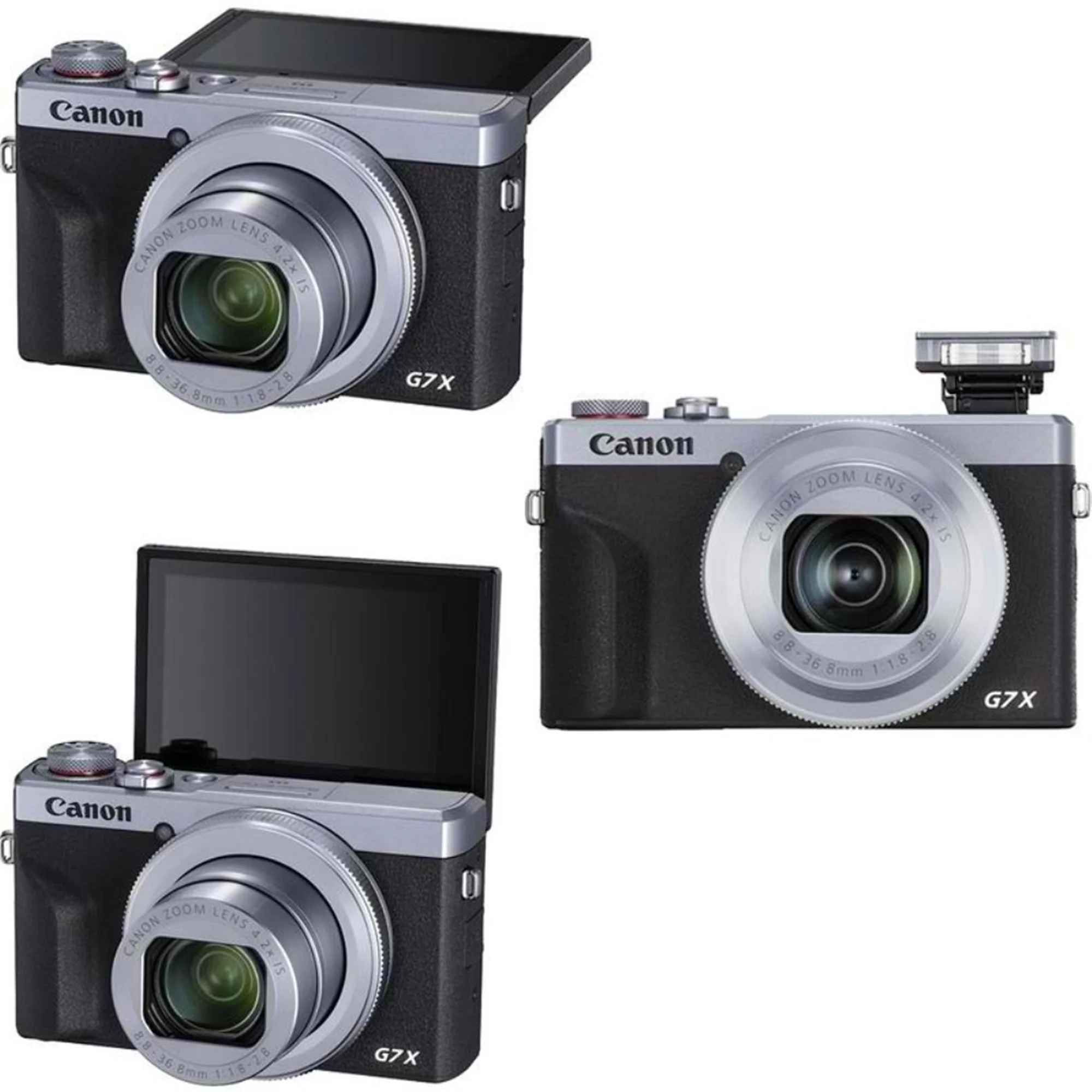 Canon PowerShot G7 X Mark III Full HD 120p Video Digital Camera - Silver with 32GB Memory Card - Image 2