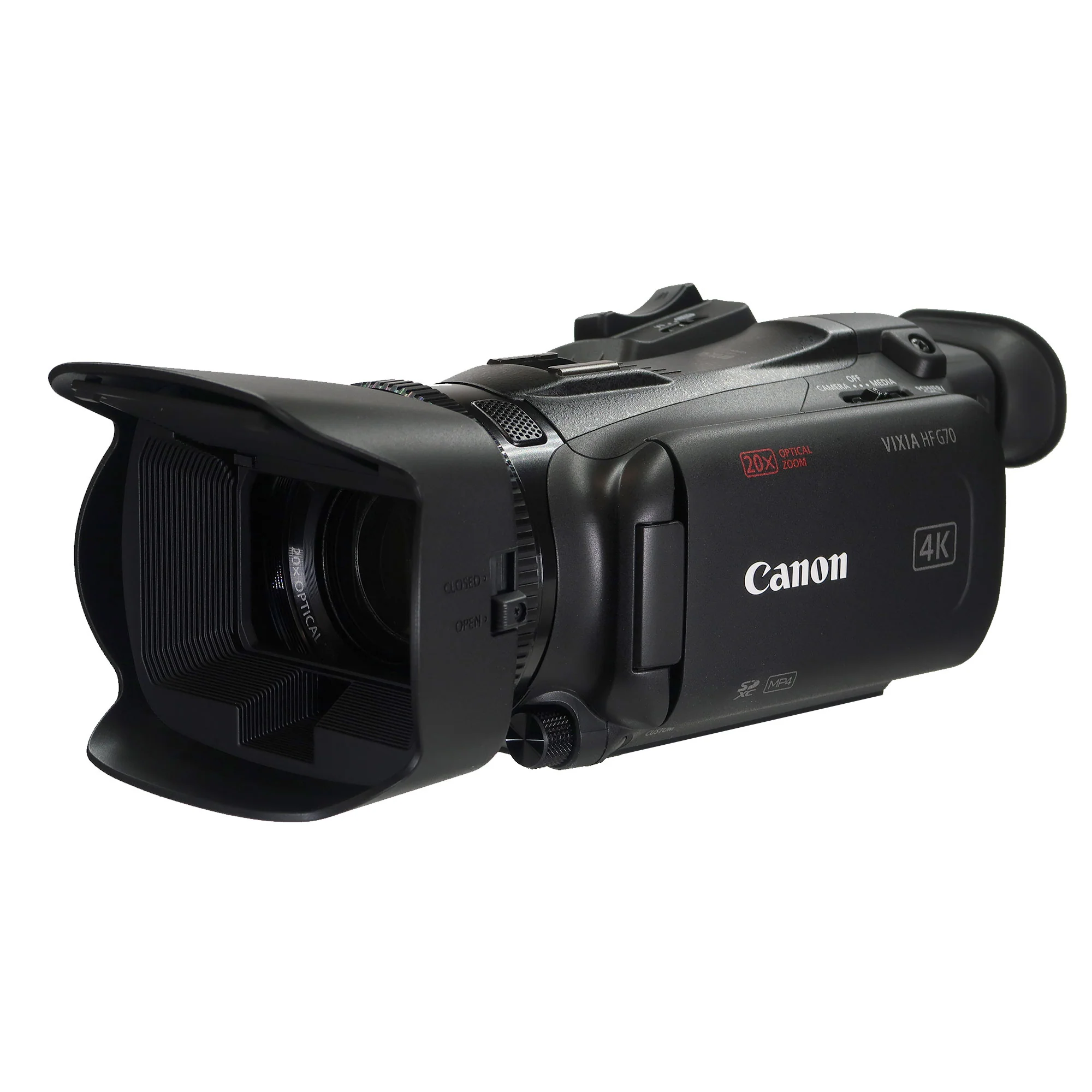 Canon Vixia HF G70 UHD 4K Camcorder (Black) Travelers Favorite Kit - Image 2