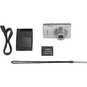 Canon PowerShot IXUS 185 / Elph 180 20MP Point and Shoot Digital Camera Silver - Image 4