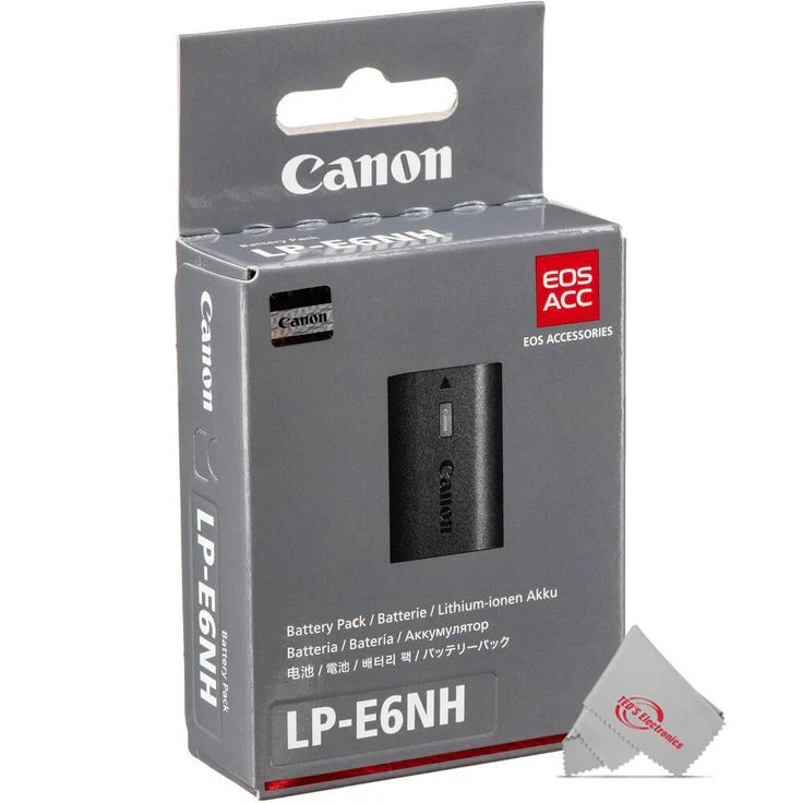 2x Canon LP-E6NH Lithium - Ion Battery (7.2V, 2130mAh) - Image 3