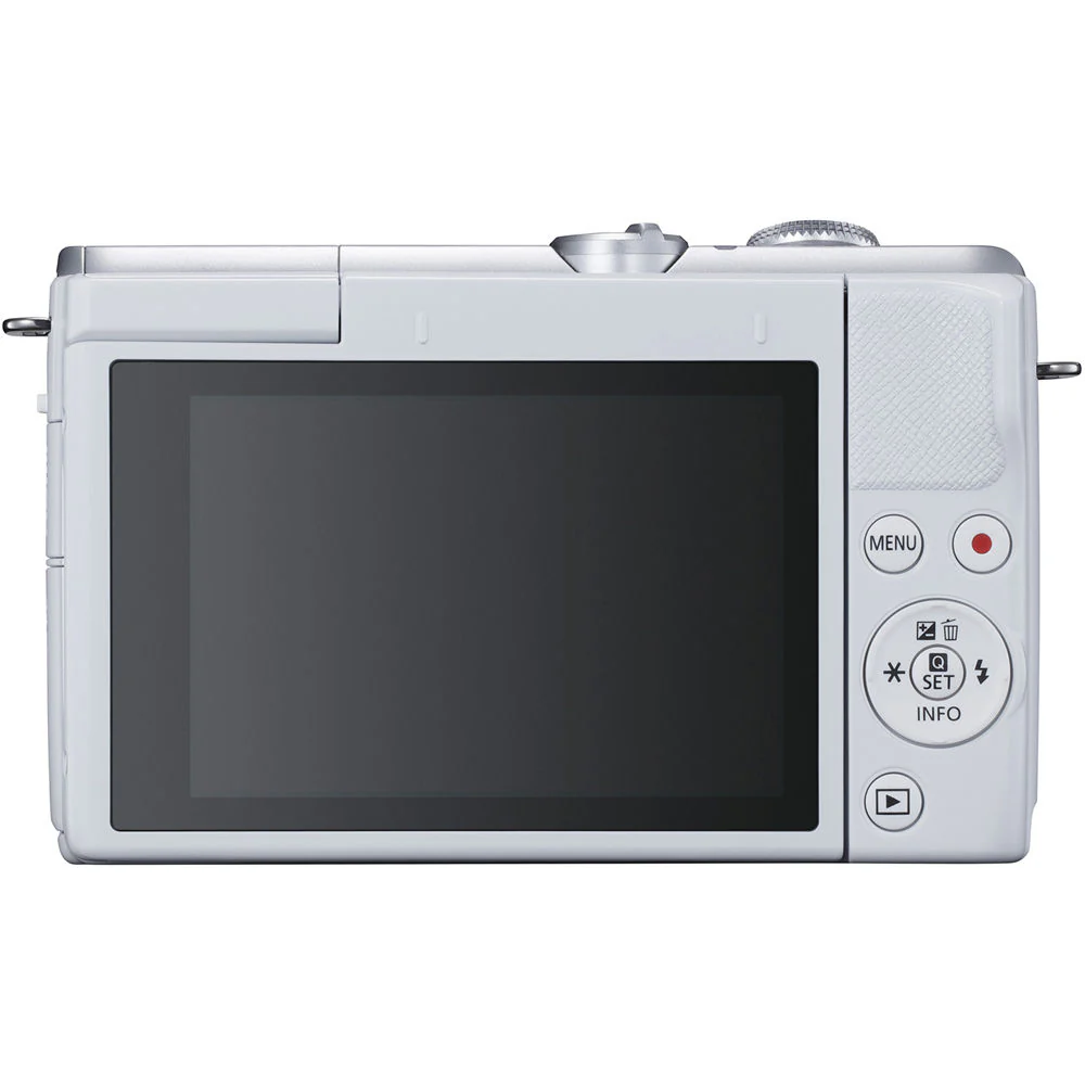 Canon EOS M200 Mirrorless Digital Camera with 15-45mm lens WHITE - Image 2