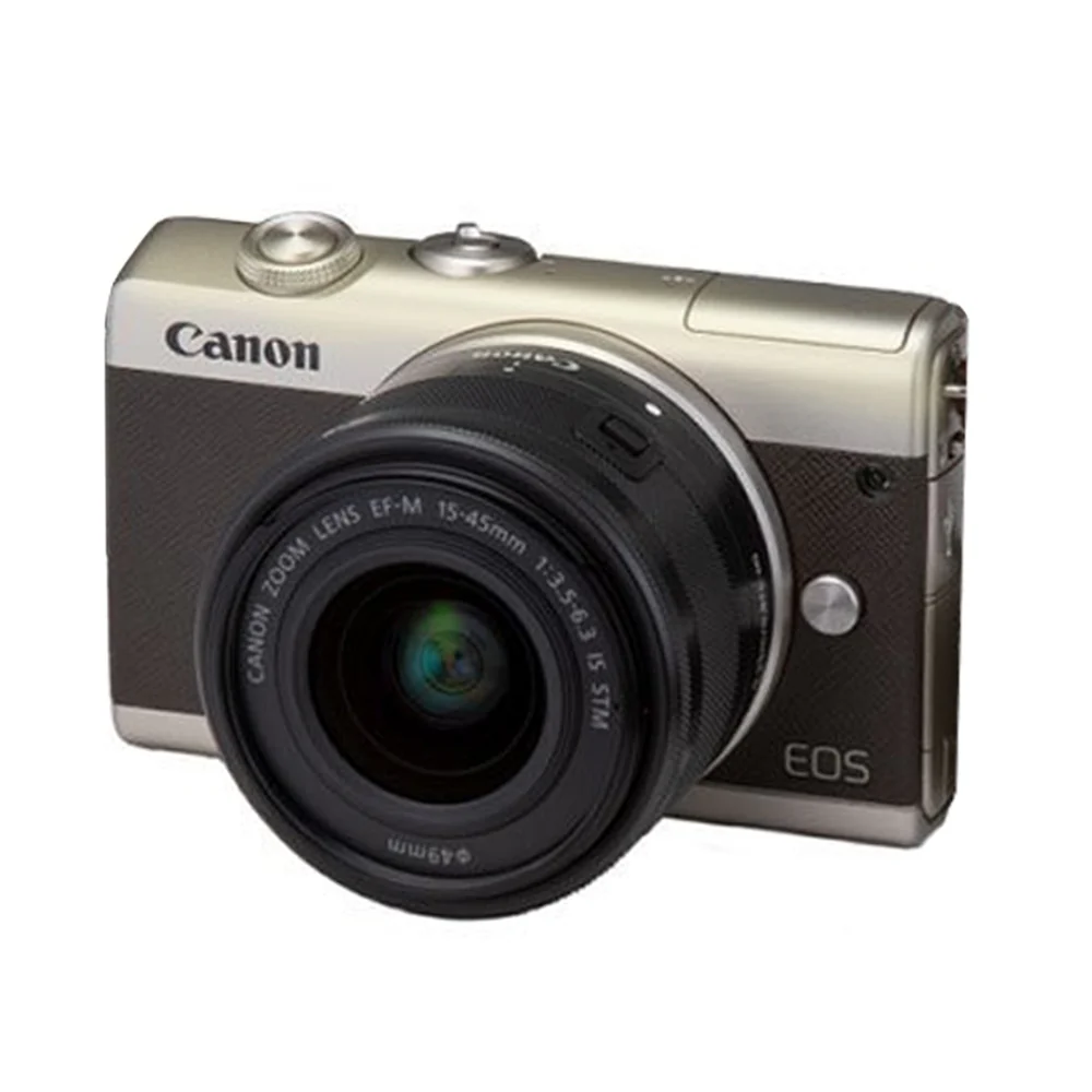 Canon EOS M200 Mirrorless Digital Camera Gold Limited Edition with 15-45mm Lens + 32GB Accessory Kit - Image 3