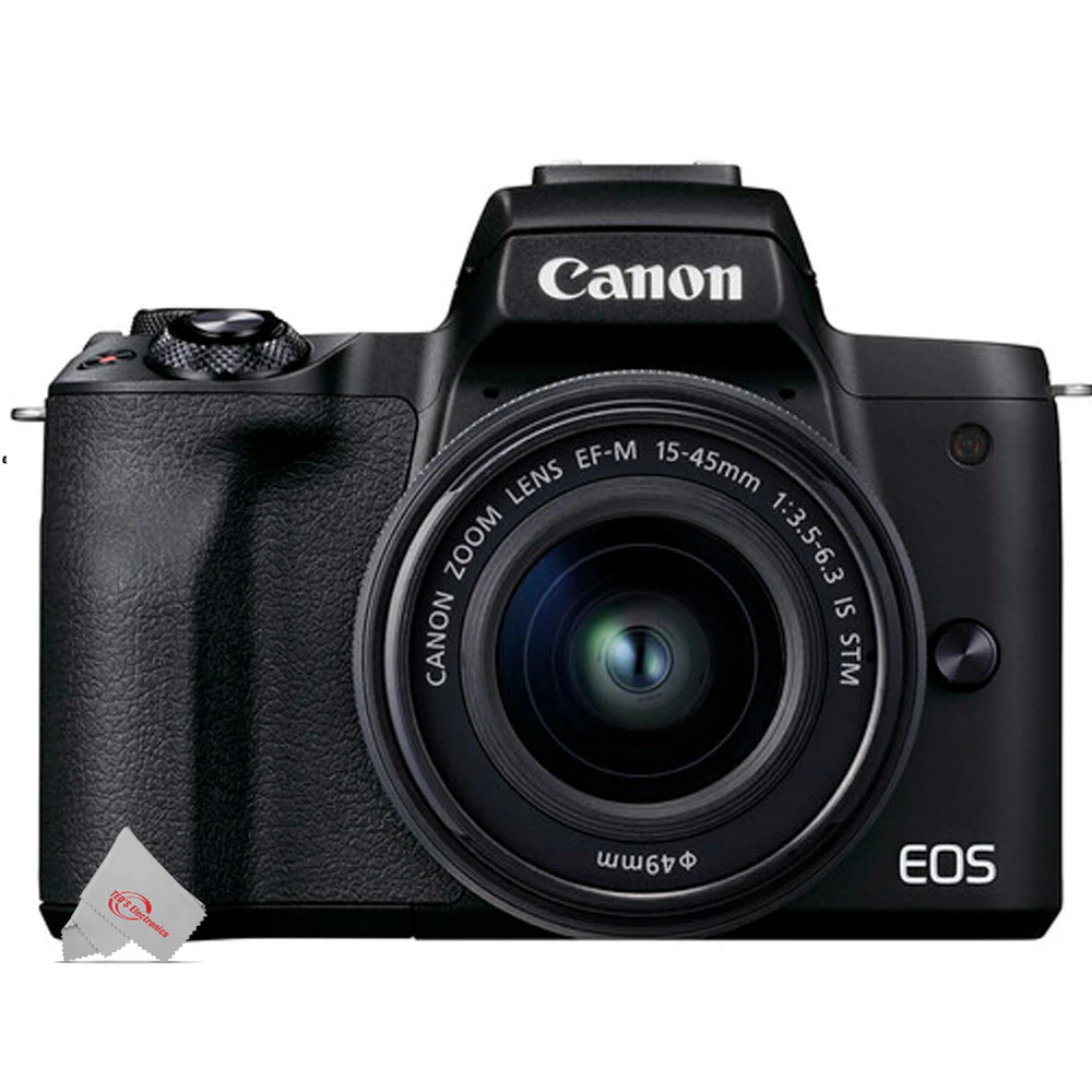 Canon EOS M50 Mark II Mirrorless Digital Camera with 15-45mm Lens (Black) - Image 7