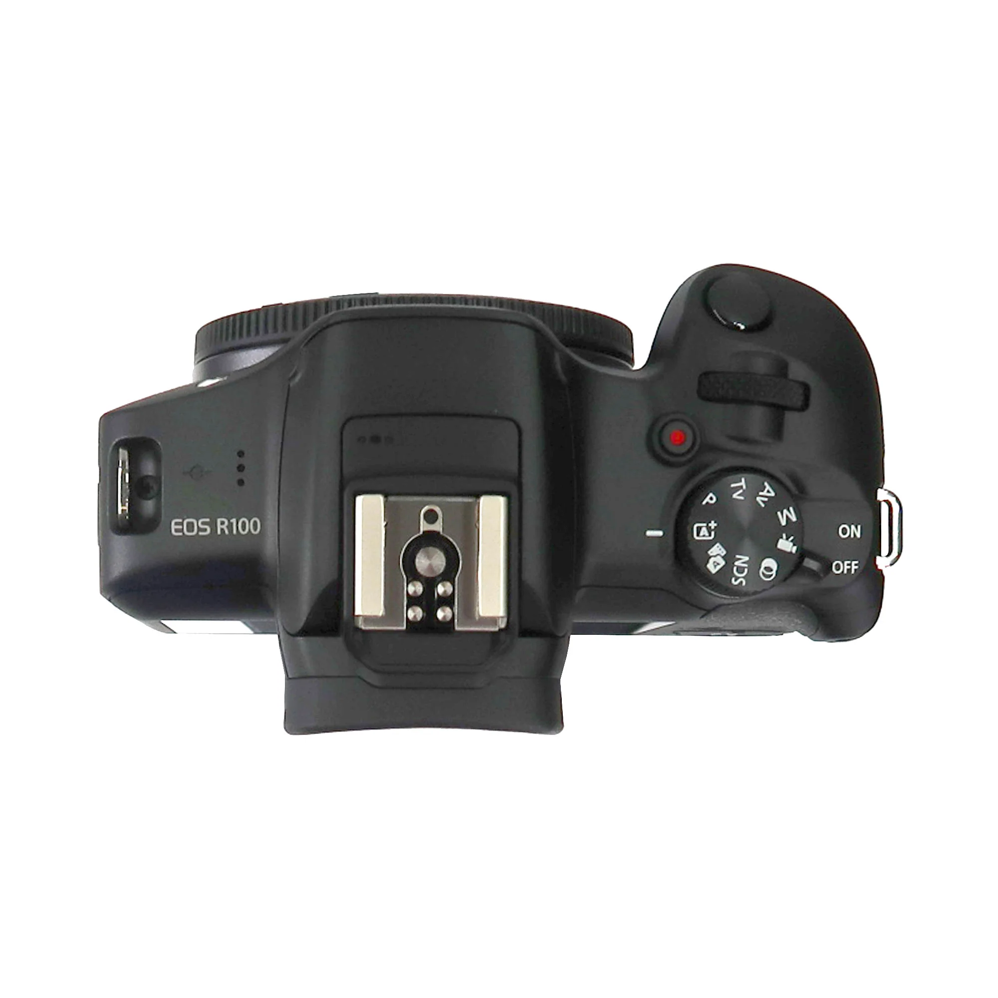 Canon EOS R100 Mirrorless Camera Black with Canon RF-S 18-45mm and Canon RF-S 55-210mm IS STM Lens - Image 4