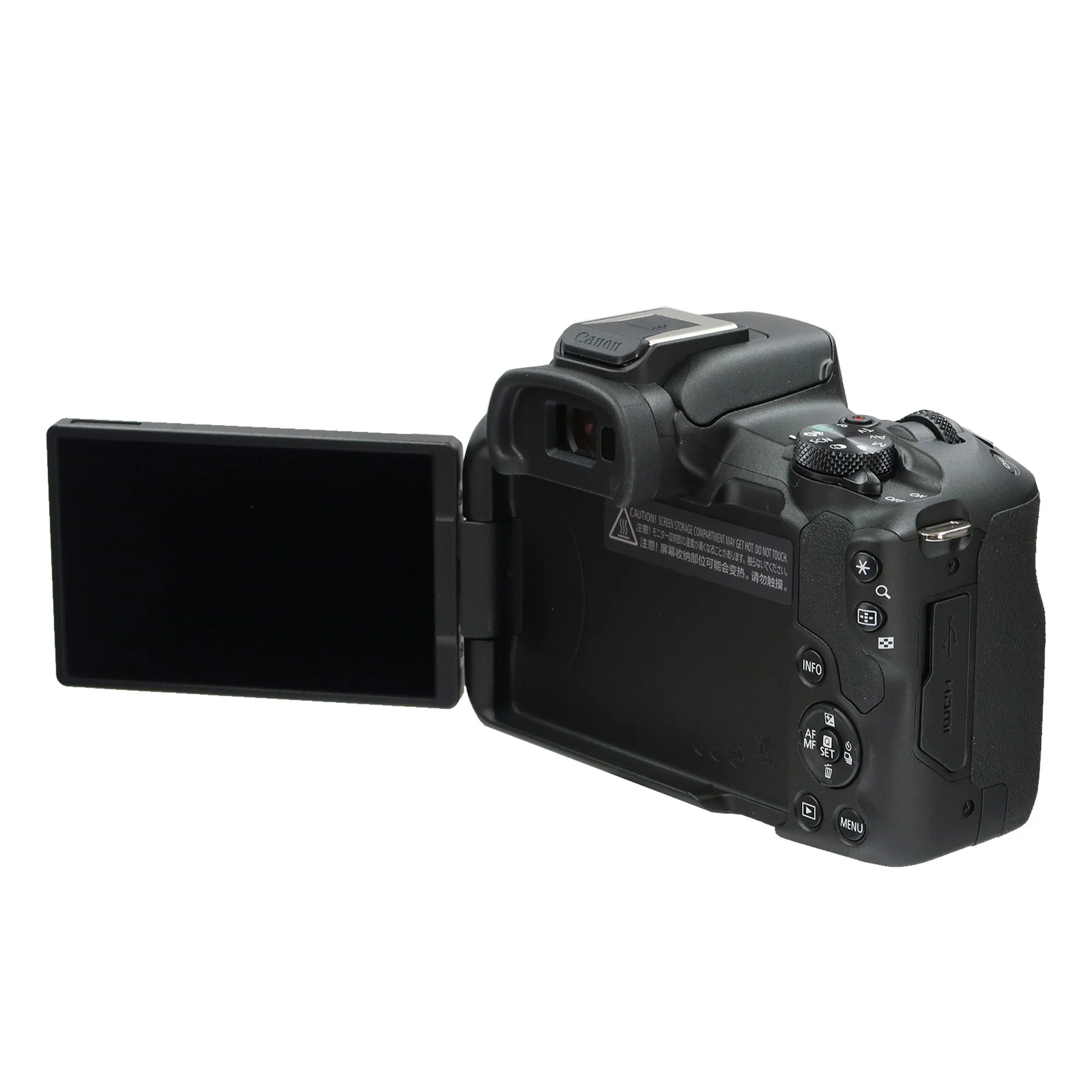 Canon EOS R50 Mirrorless Camera Body (Black) + Microphone Tripod Accessory Bundle - Image 4