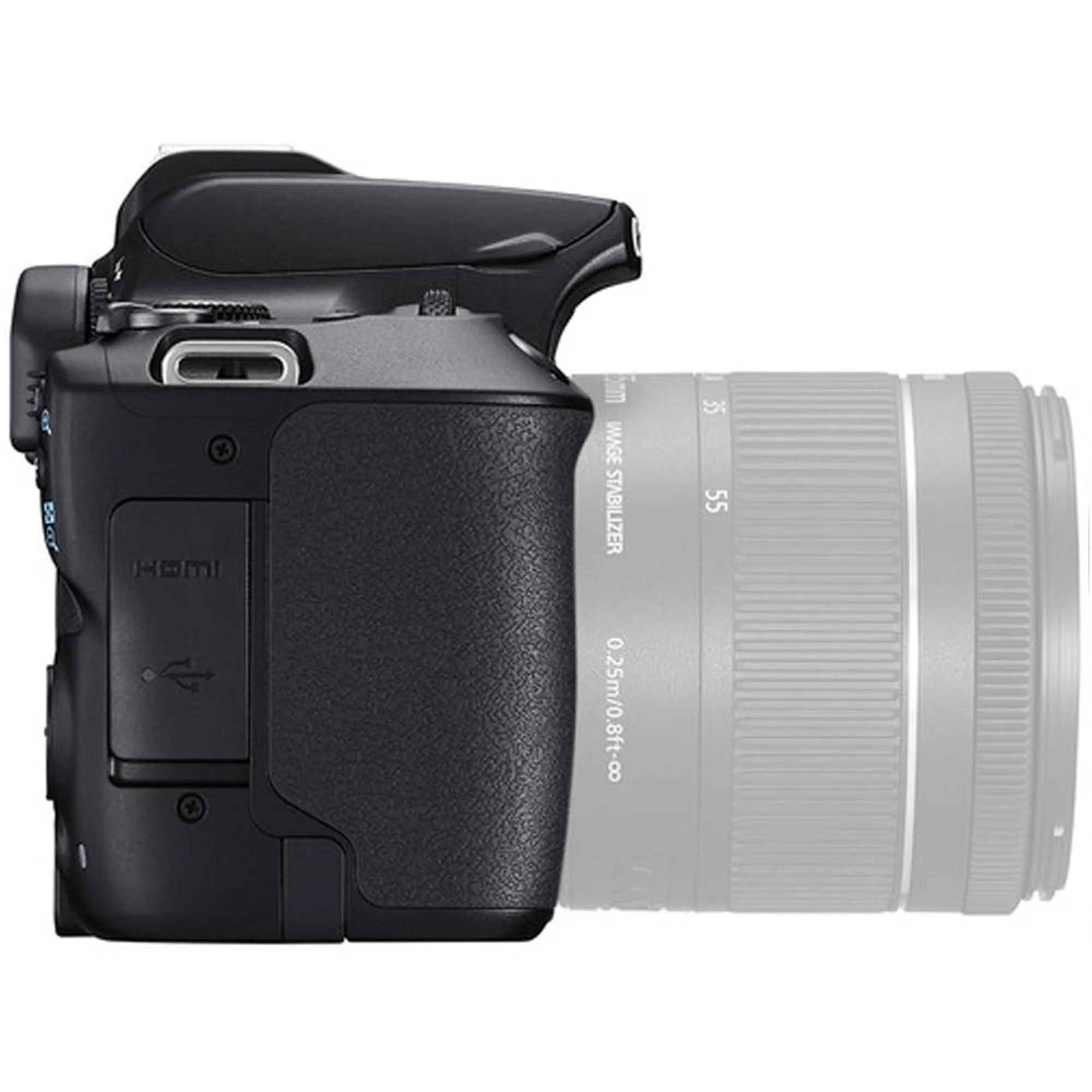 Canon EOS Rebel SL3 Built-in Wi-Fi DSLR Camera Body Only - Black - Image 5