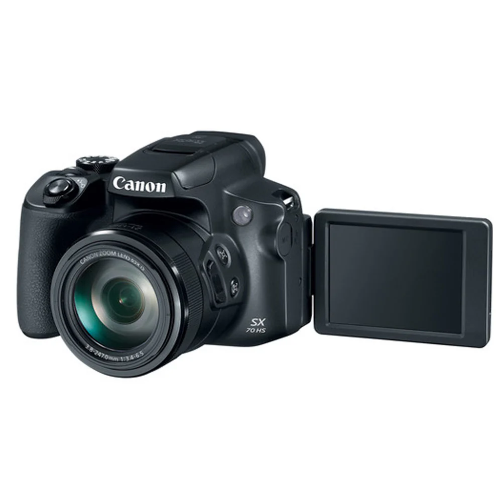 Canon Powershot SX70 20.3MP Digital Camera with Canon LP-E12 Battery and 64GB SDXC Memory Card - Image 3