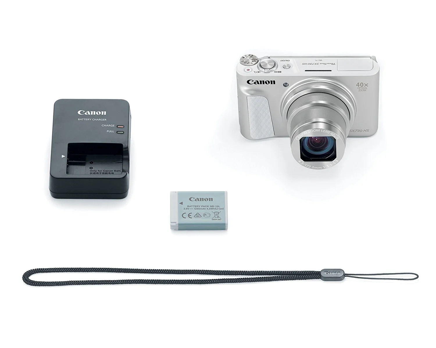 Canon PowerShot SX730 Digital Camera w/40x Optical Zoom & 3 Inch Tilt LCD - Wi-Fi, NFC, & Bluetooth Enabled (SILVER) - Image 7