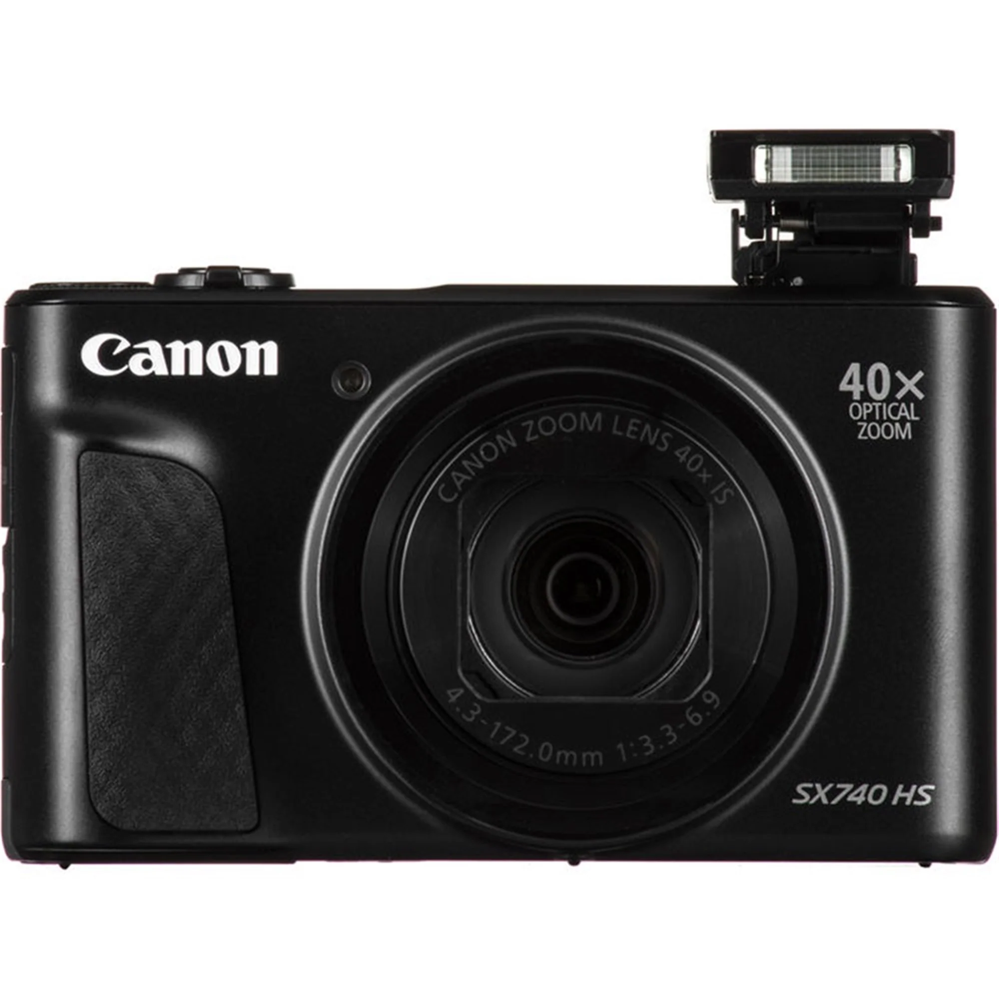 Canon PowerShot SX740 20.3MP CMOS 4K 1080p Video 40x Zoom Wifi / NFC Digital Camera Black - Image 6