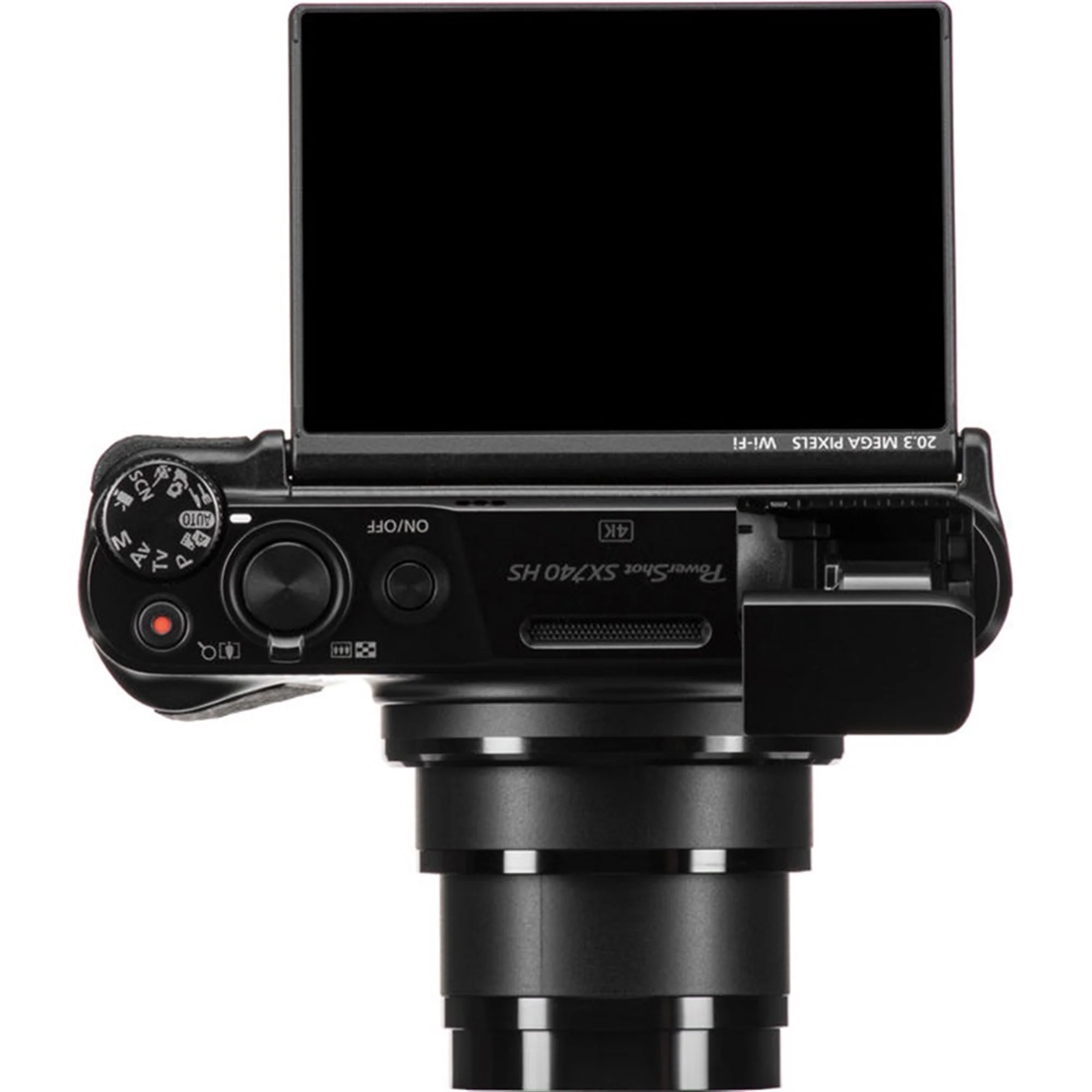 Canon PowerShot SX740 20.3MP CMOS 4K 1080p Video 40x Zoom Wifi / NFC Digital Camera Black - Image 7