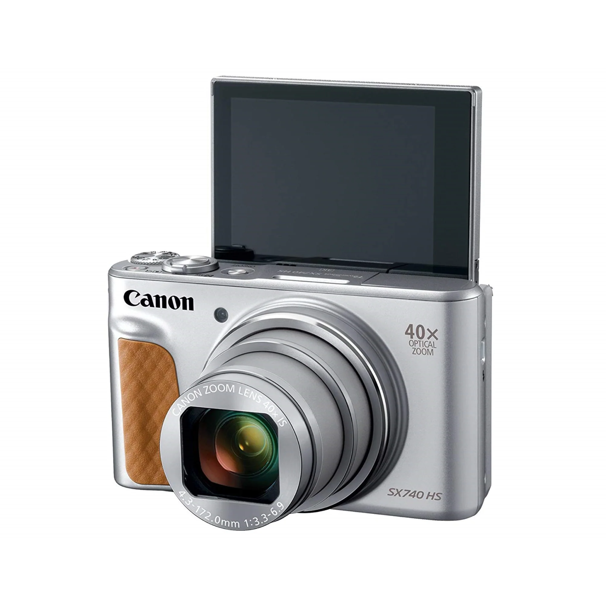Canon PowerShot SX740 Digital Camera w/40x Optical Zoom & 3" Tilt LCD - 4K VIdeo, Wi-Fi, NFC, Bluetooth (Silver) Top Accessory Bundle - Image 8