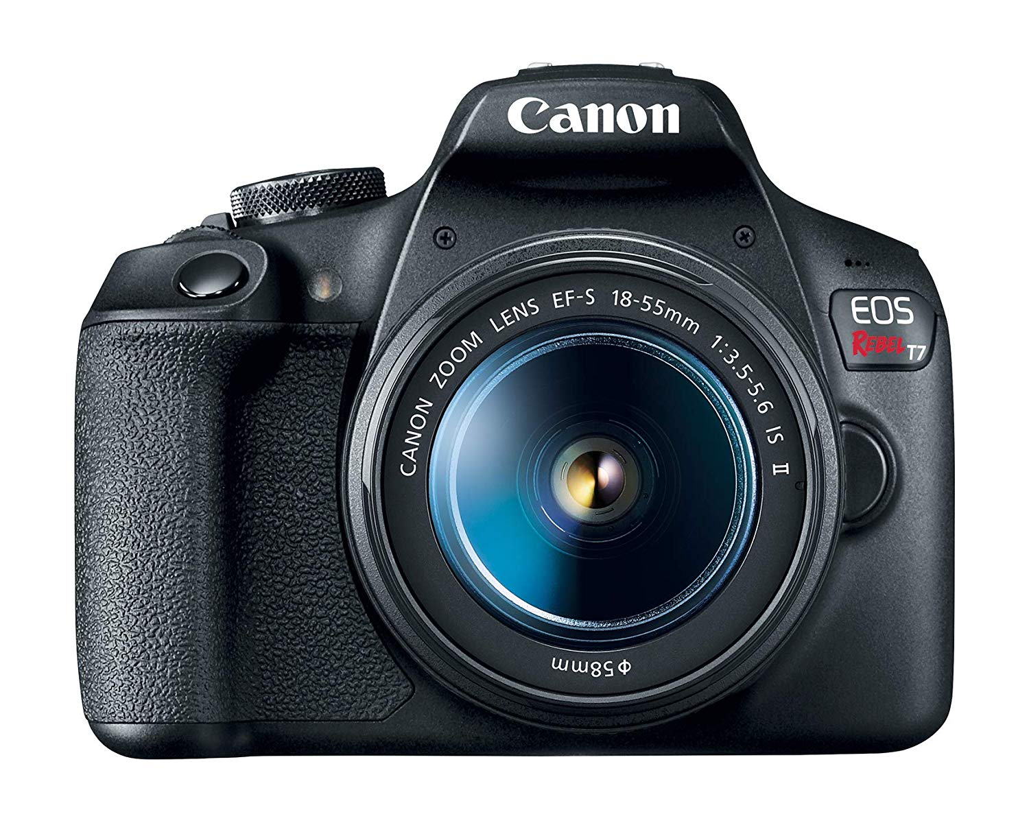 Canon EOS Rebel T7 24.1MP Digital SLR Camera with EF-S 18-55 IS II Lens - Image 3