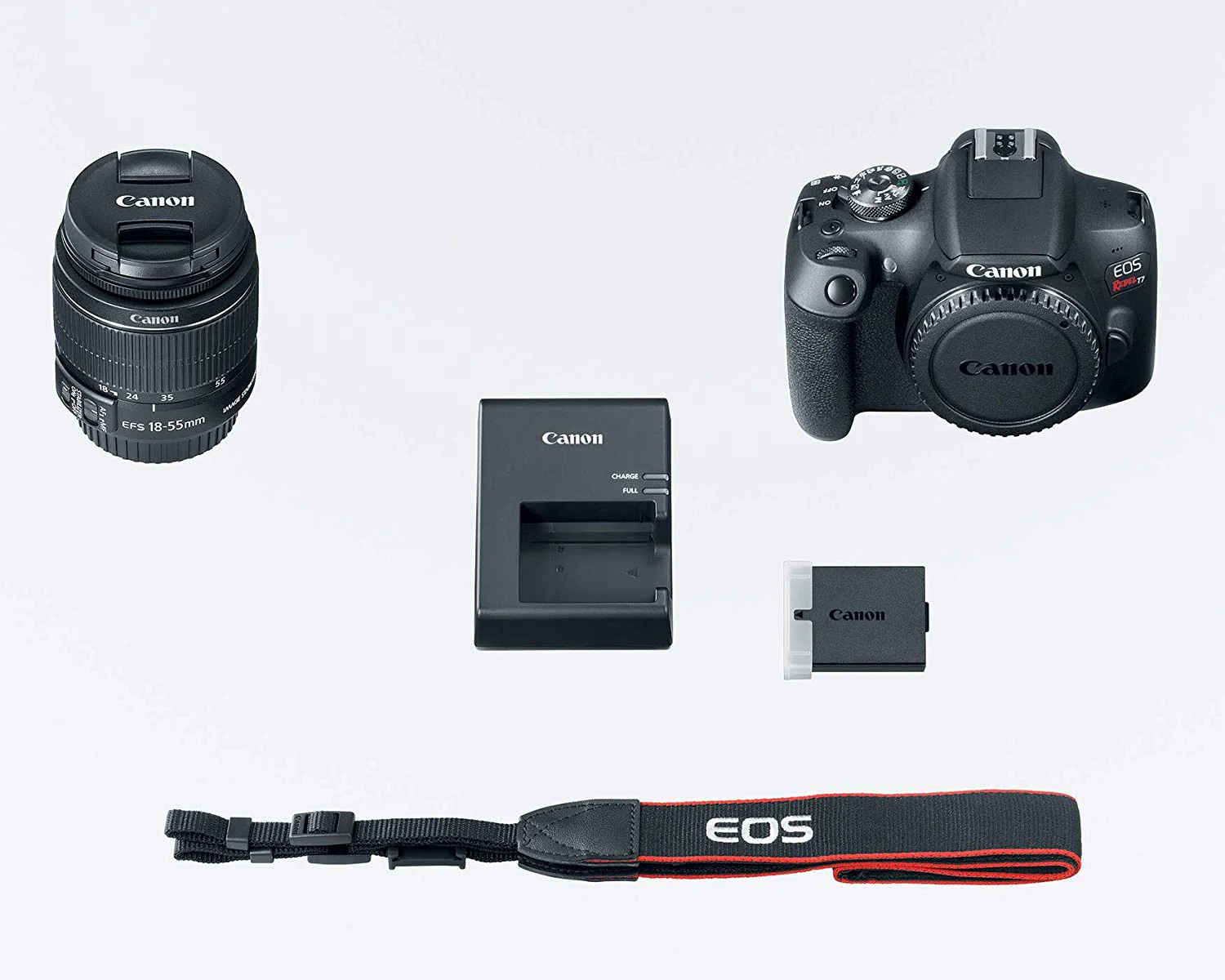 Canon EOS Rebel T7 24.1MP Digital SLR Camera with EF-S 18-55 IS II Lens - Image 6