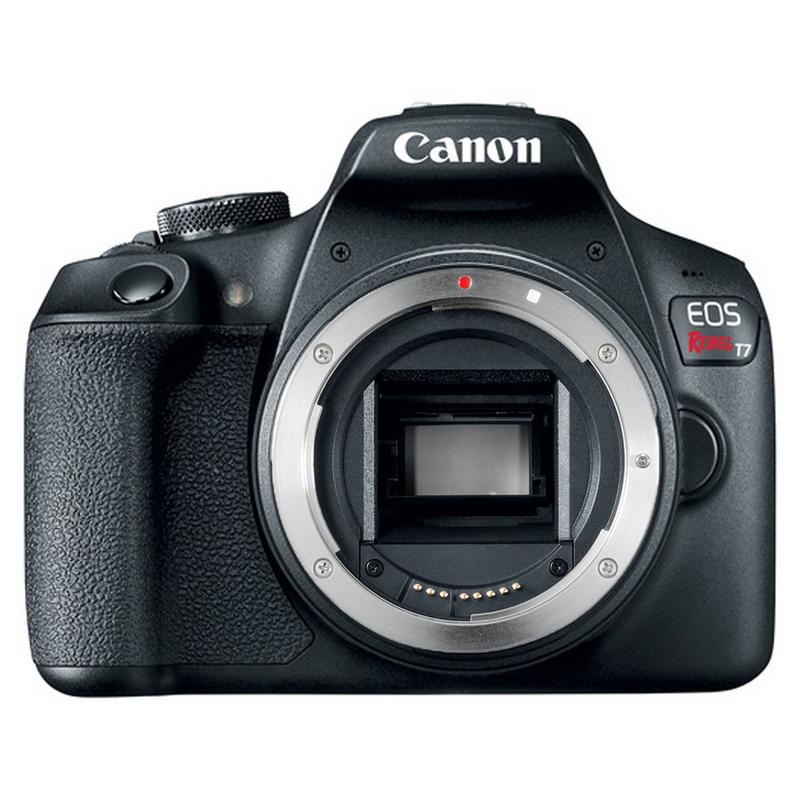 Canon EOS Rebel T7 24.1MP Wi-Fi DSLR Camera with 18-55mm Lens + 32GB Accessory Bundle - Image 2