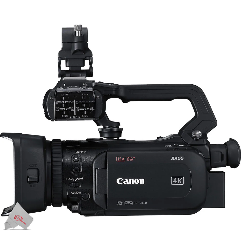 Canon XA55 Professional UHD 4K Camcorder PAL - Image 4