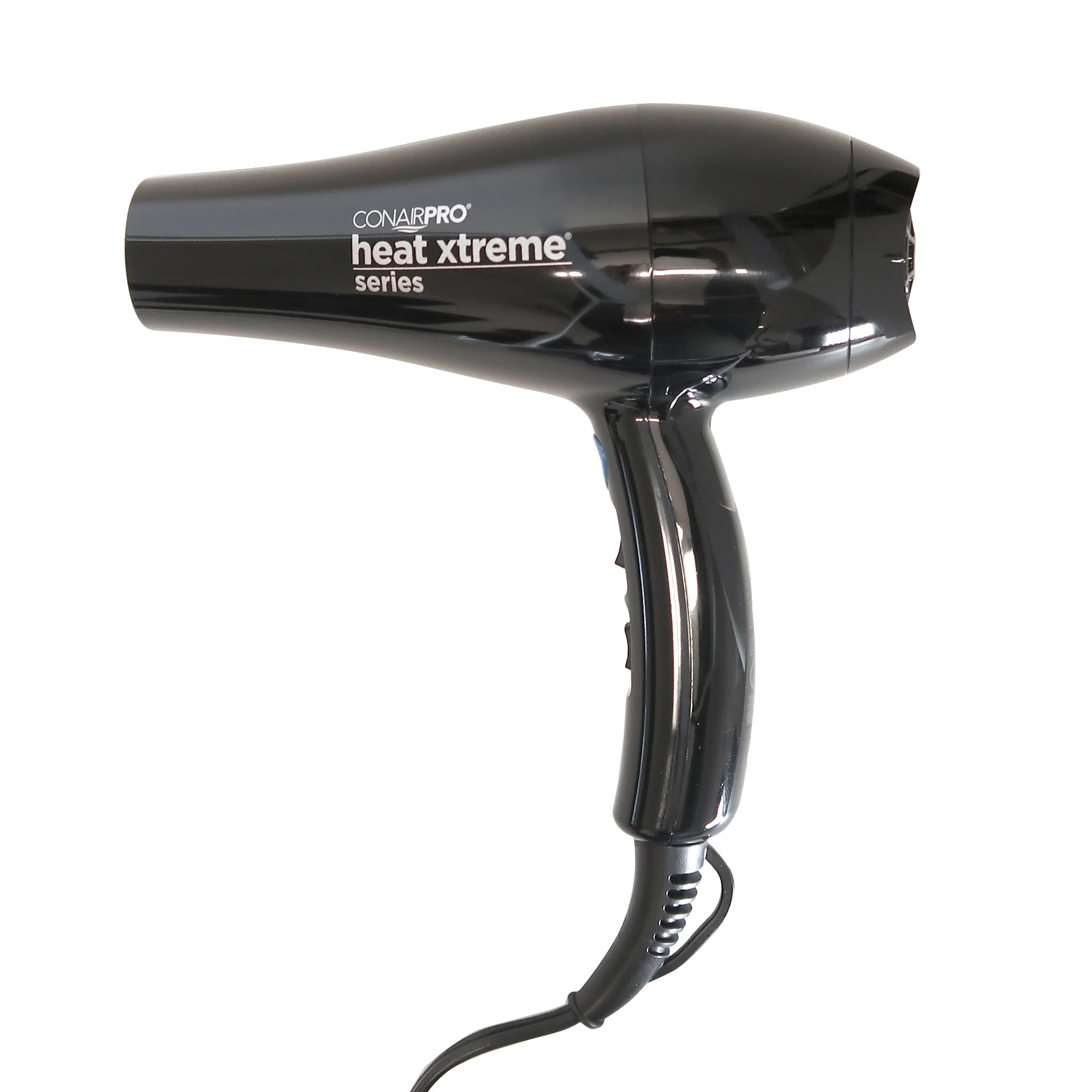 Conair Professional Heat Xtreme Professional Hair Dryer Black with Conair Pro Ergo-Grip Vented Brush - Image 3