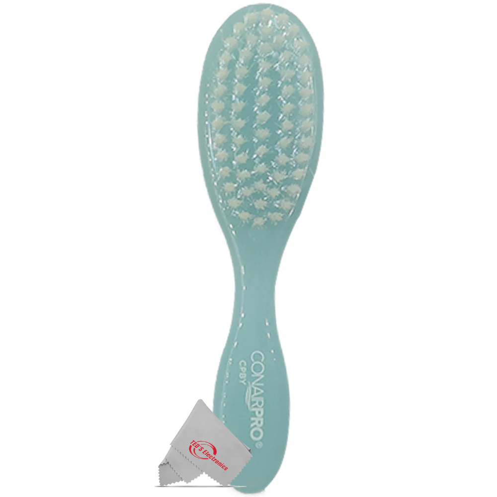 6x Conair Pro Baby Brush Extra Gentle for Little Heads (Blue) - Image 4