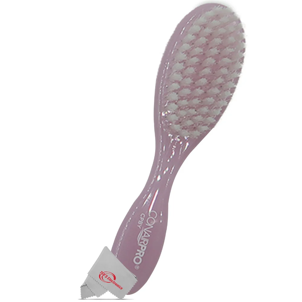 2x Conair Pro Baby Brush Extra Gentle for Little Heads (Pink) - Image 3