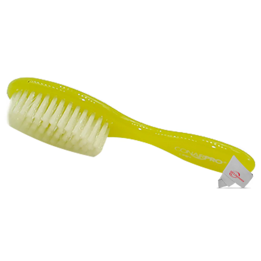 Conair Pro Baby Brush Extra Gentle for Little Heads - Yellow - Image 3