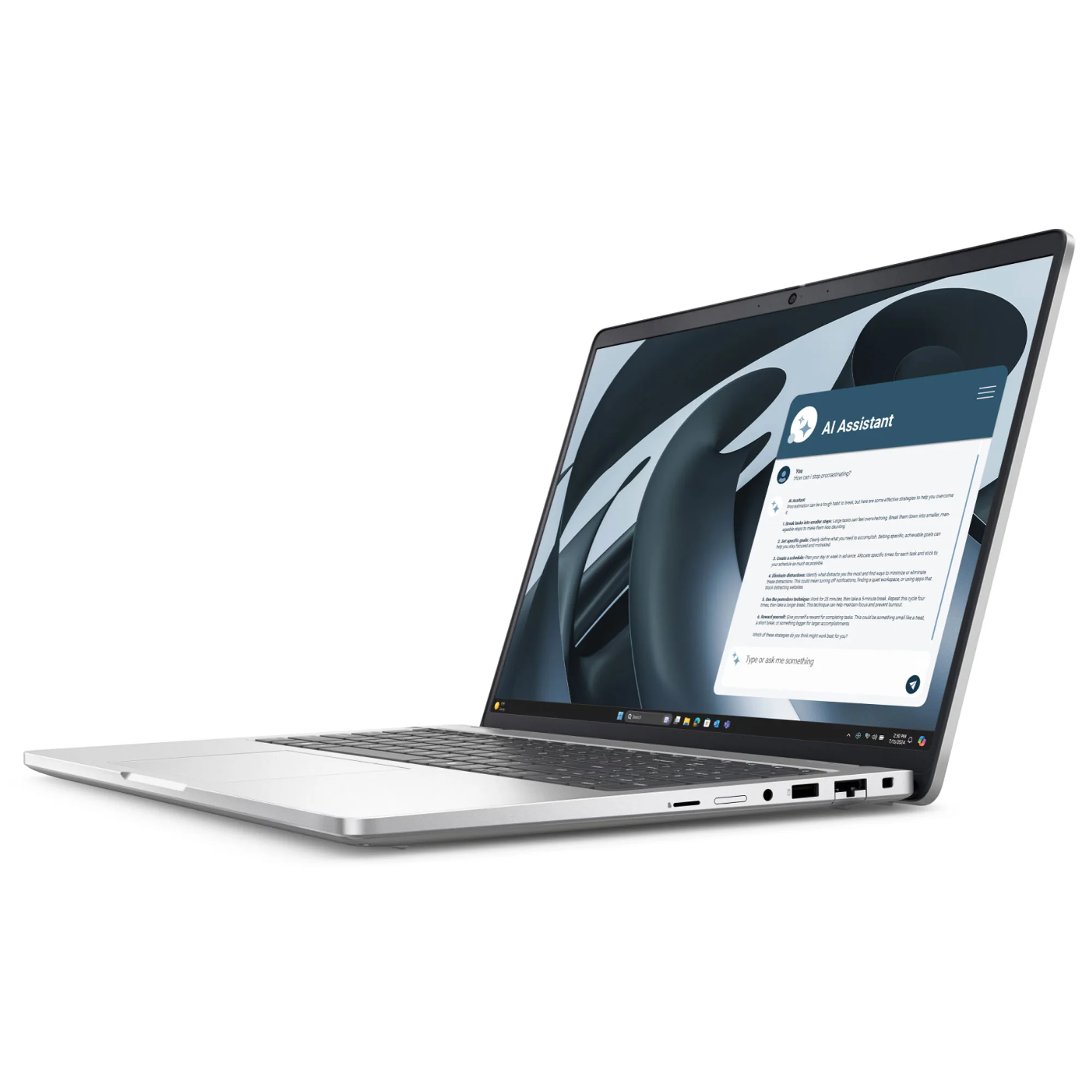 Dell 16" Pro 16 Plus Laptop - AMD Ryzen 7 PRO 250 - 16GB RAM (Silver) Refurbished - Image 3