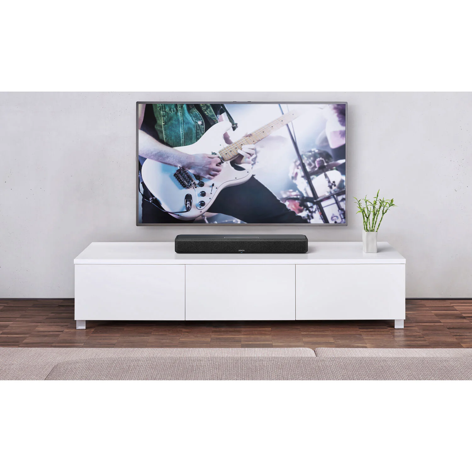 Denon Home Sound Bar 550 - 3D Audio, Dolby Atmos & DTS:X, Built-in HEOS & Alexa - Black - Image 8