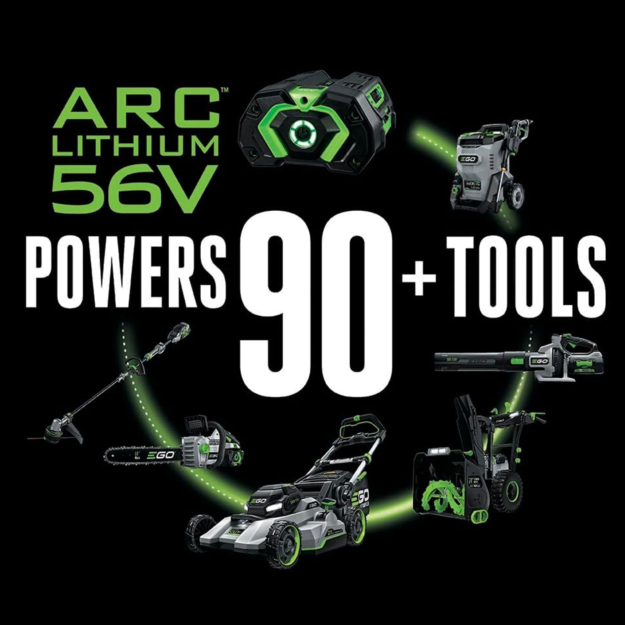 EGO POWER+ Lithium-Ion Battery 56V, 12.0Ah (BA6720T) - Image 3